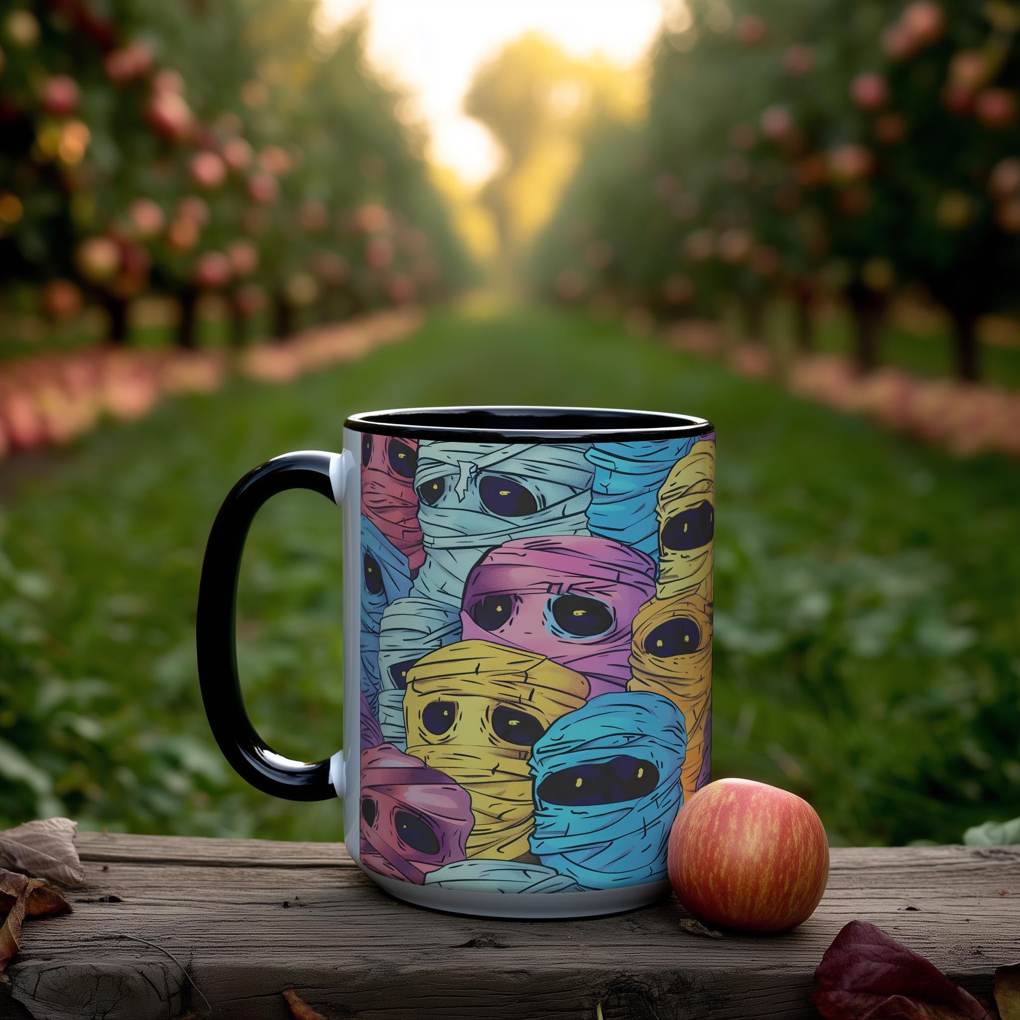 Colorful Mummies - Halloween Mug