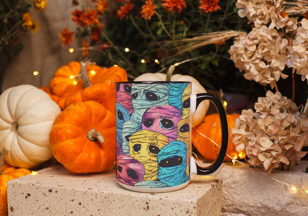 Colorful Mummies - Halloween Mug