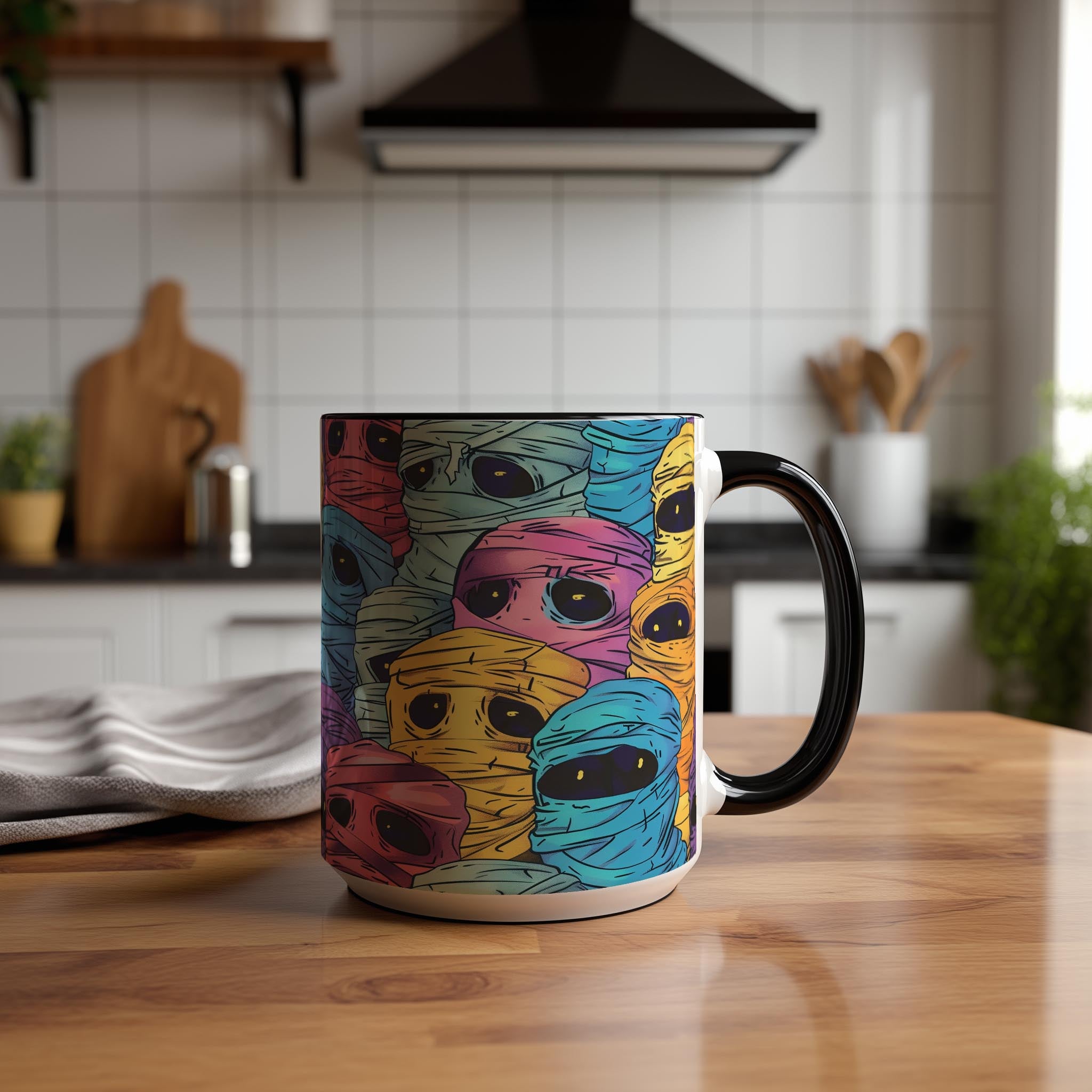 Colorful Mummies - Halloween Mug
