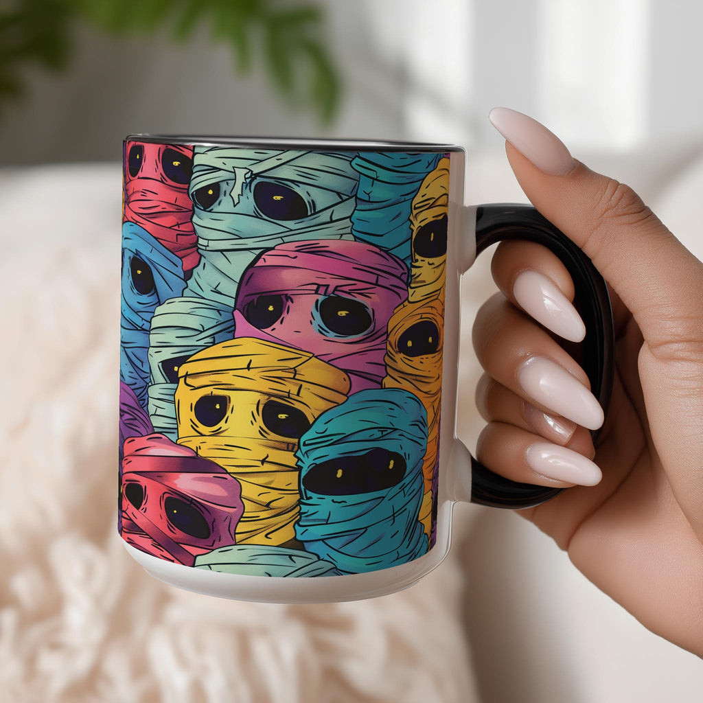 Colorful Mummies - Halloween Mug