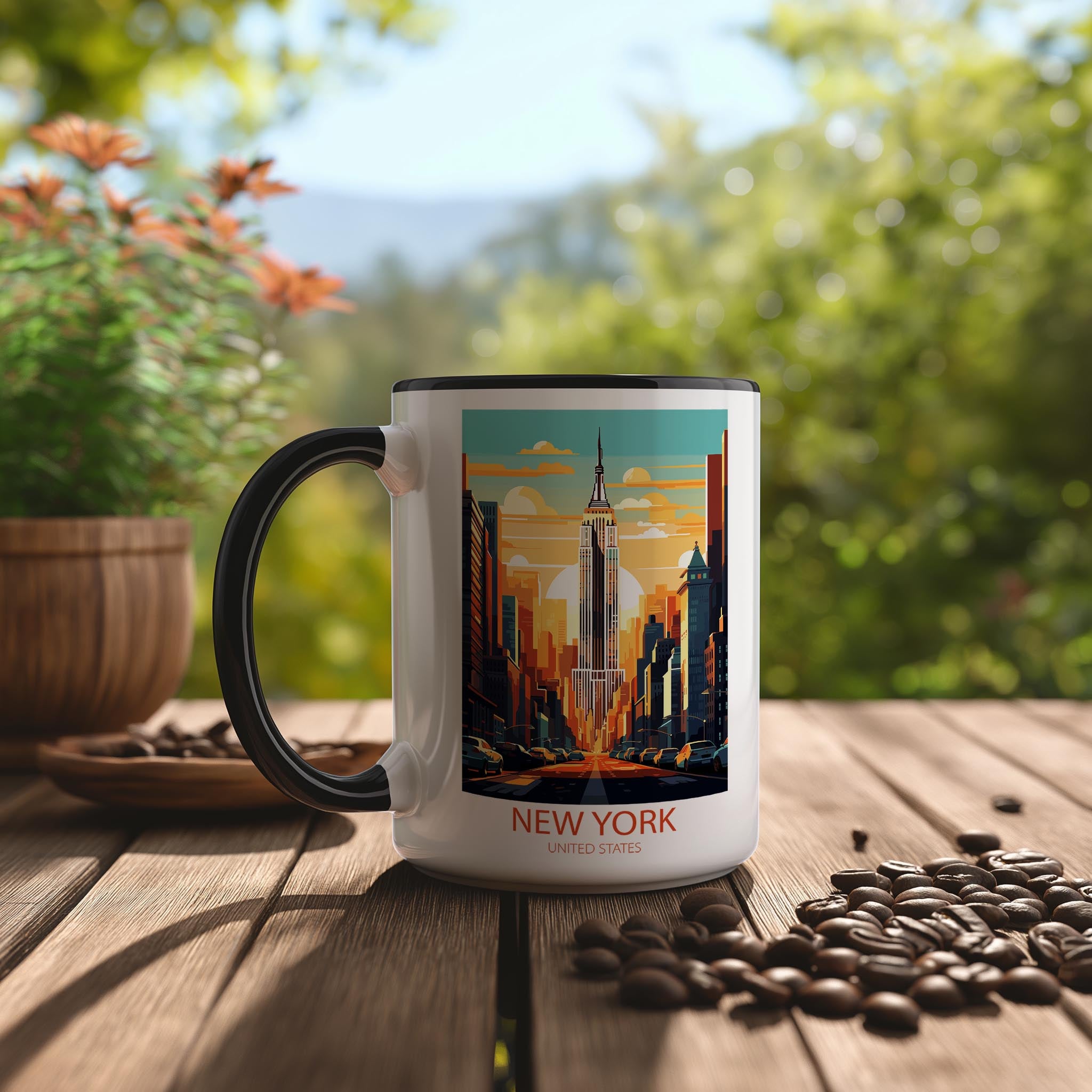New York City - Beautiful Tourist Hotspots Mug