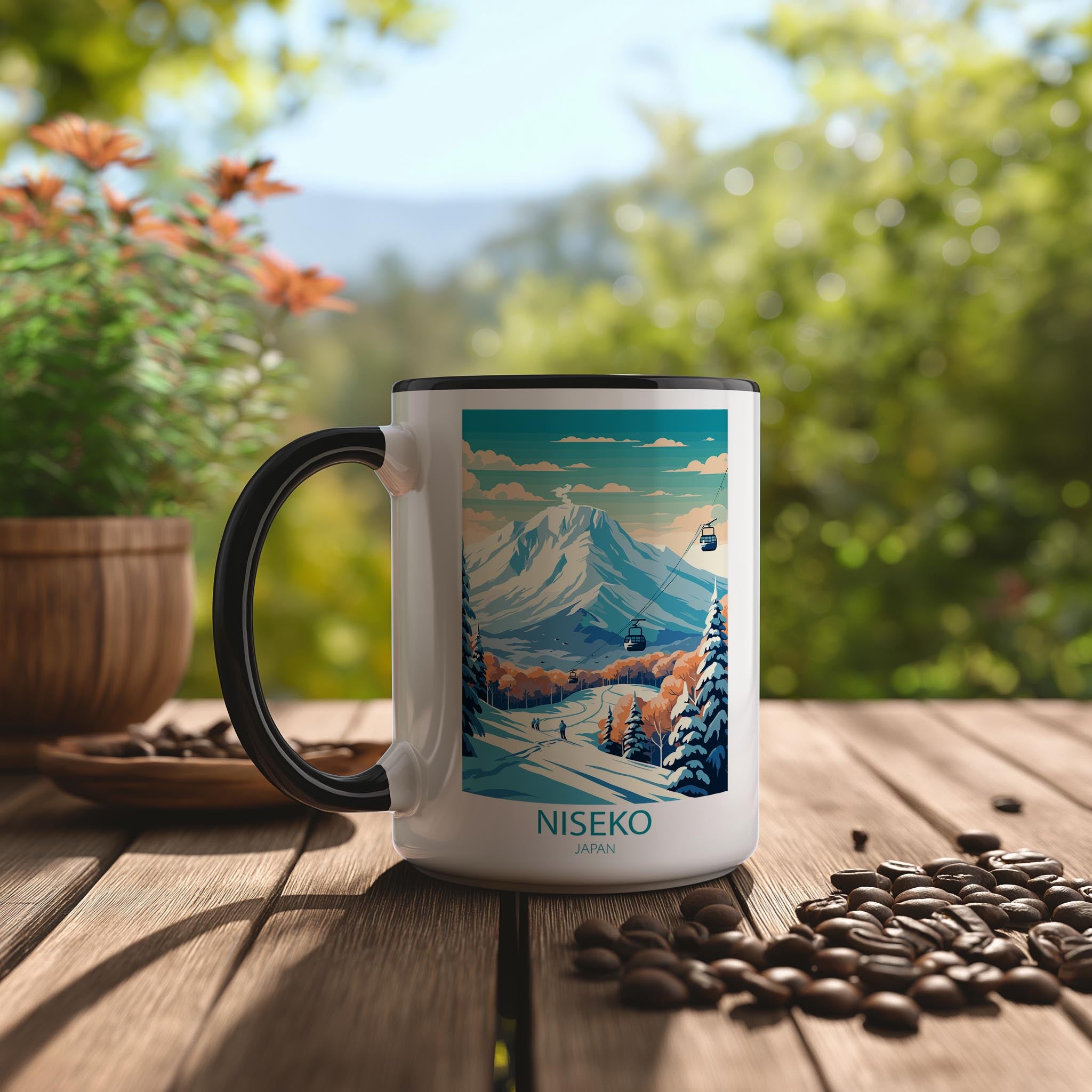 Niseko - Japan - Beautiful Tourist Hotspots Mug