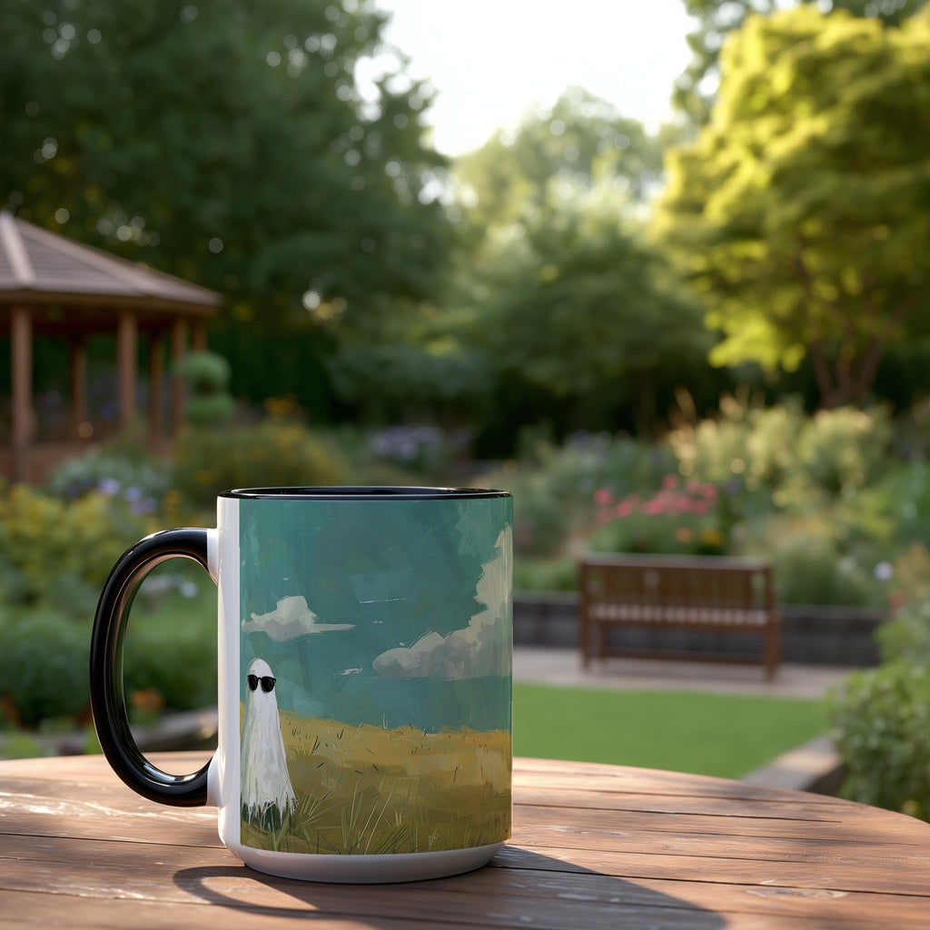 Cool Ghost Guy - Halloween Mug