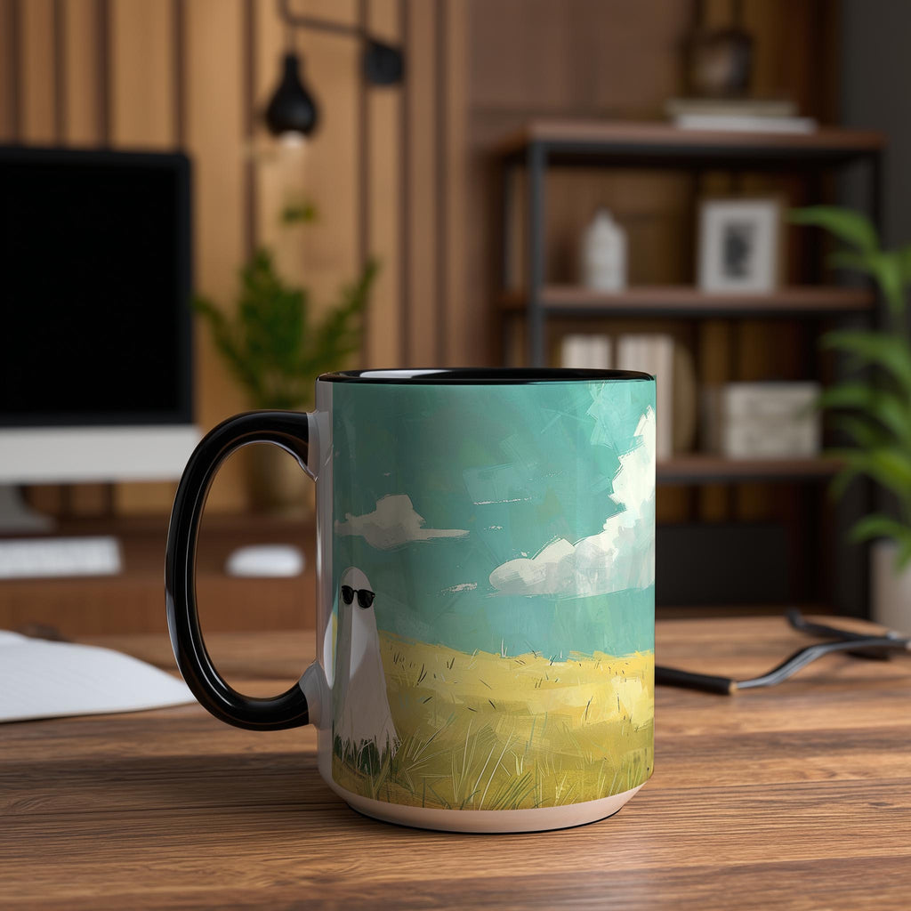 Cool Ghost Guy - Halloween Mug