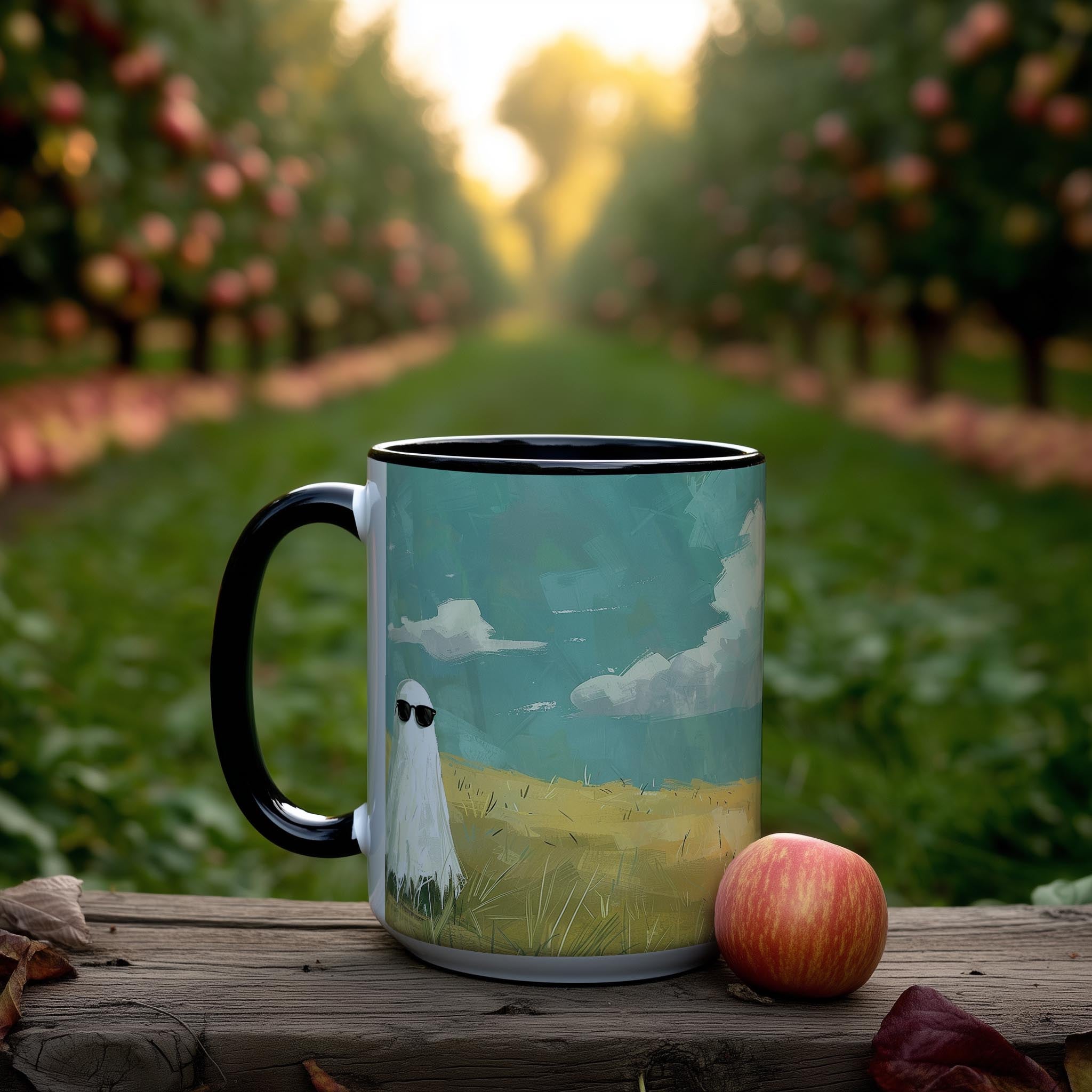 Cool Ghost Guy - Halloween Mug