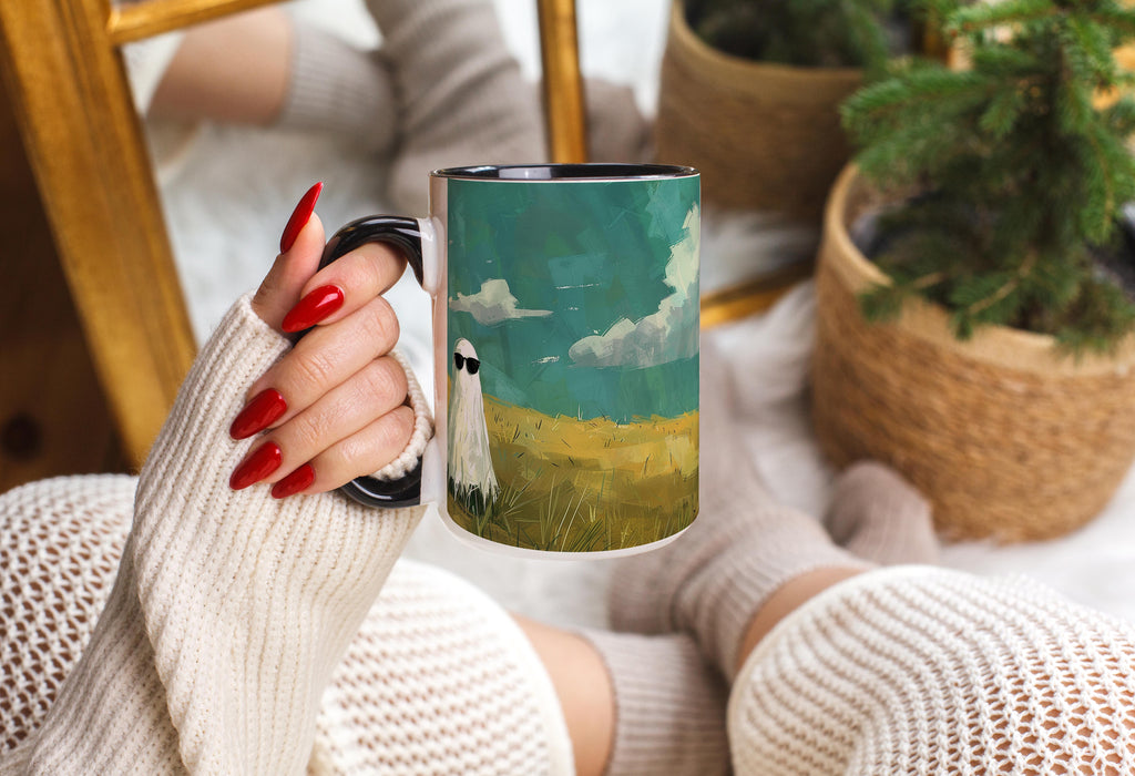 Cool Ghost Guy - Halloween Mug
