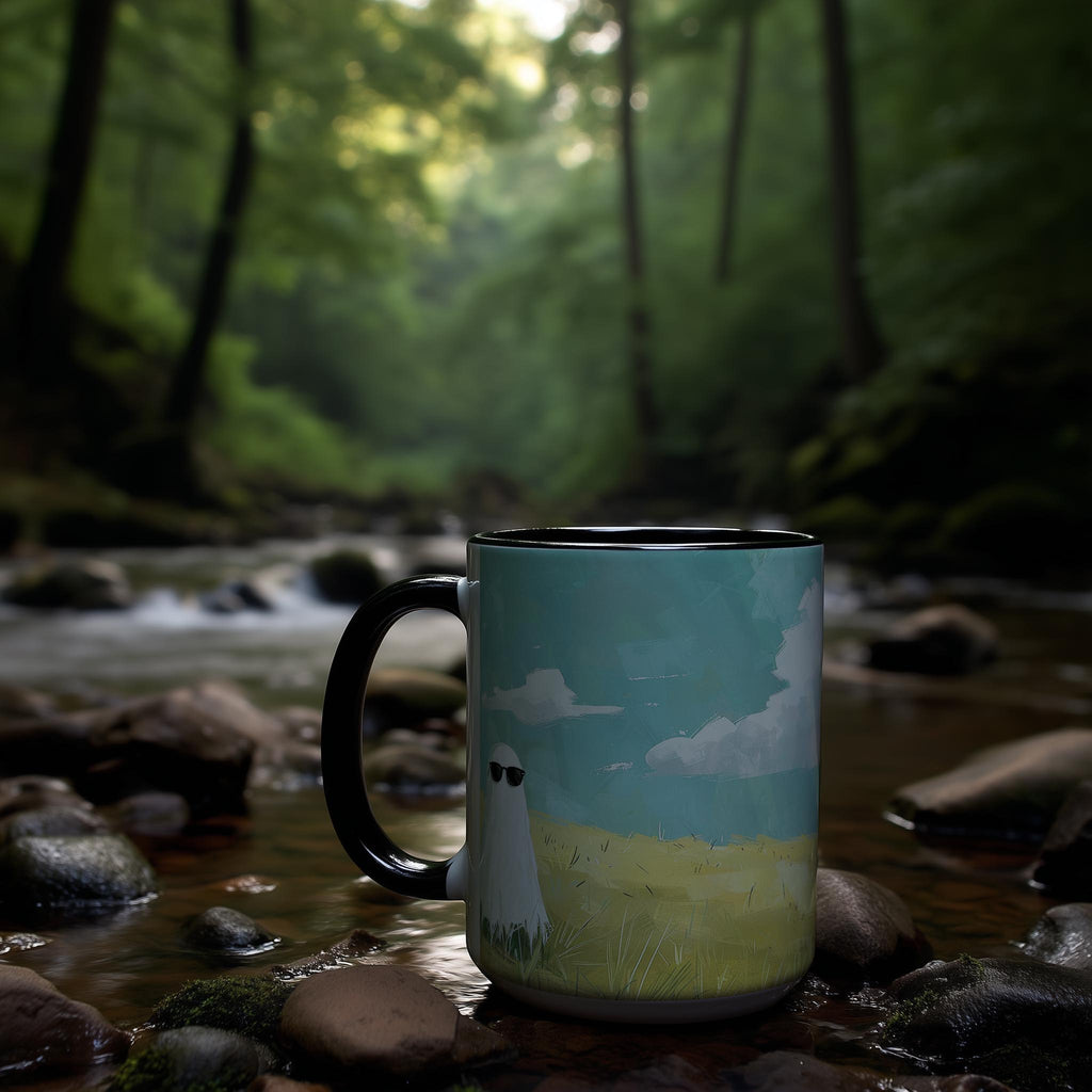 Cool Ghost Guy - Halloween Mug