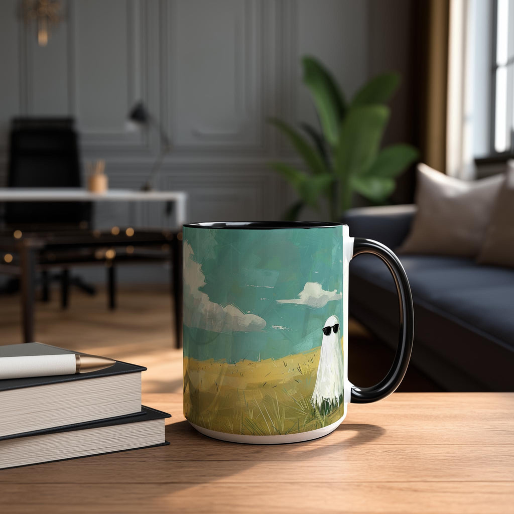 Cool Ghost Guy - Halloween Mug