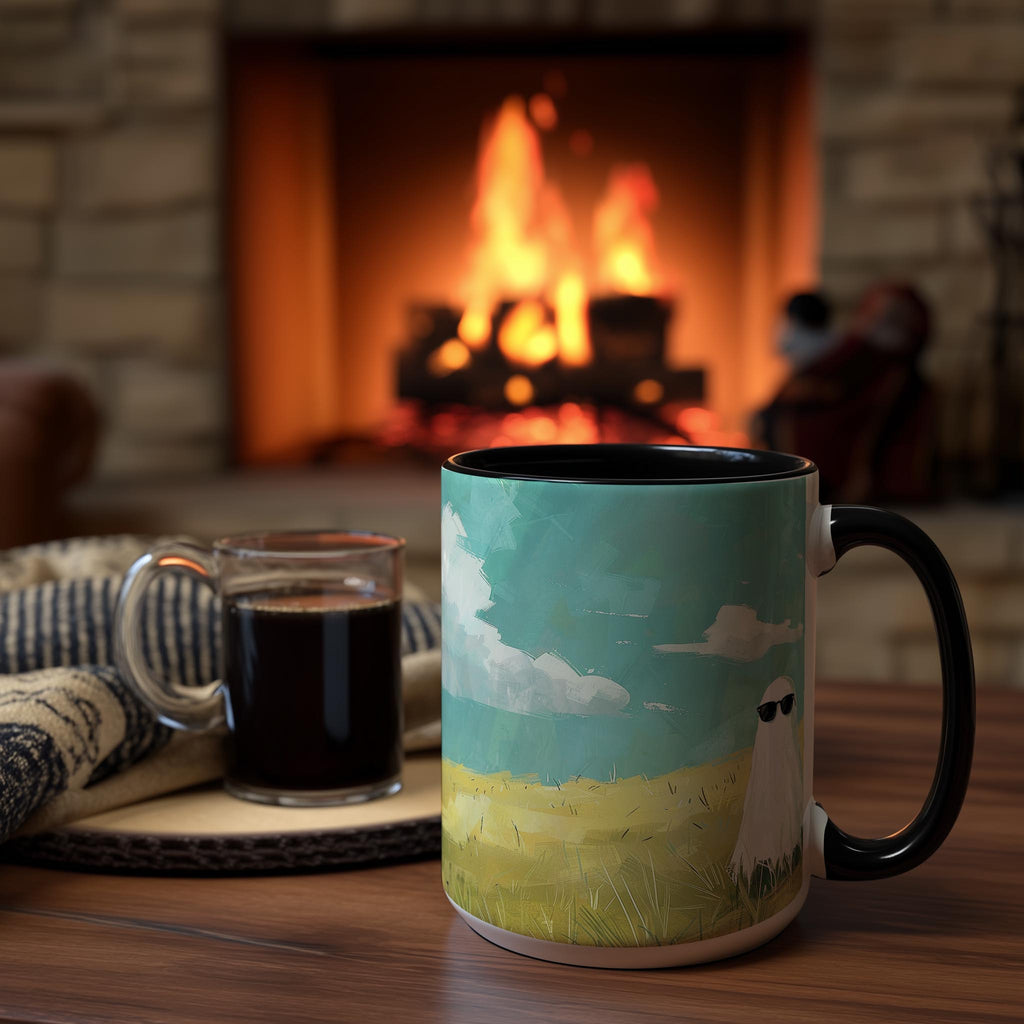 Cool Ghost Guy - Halloween Mug