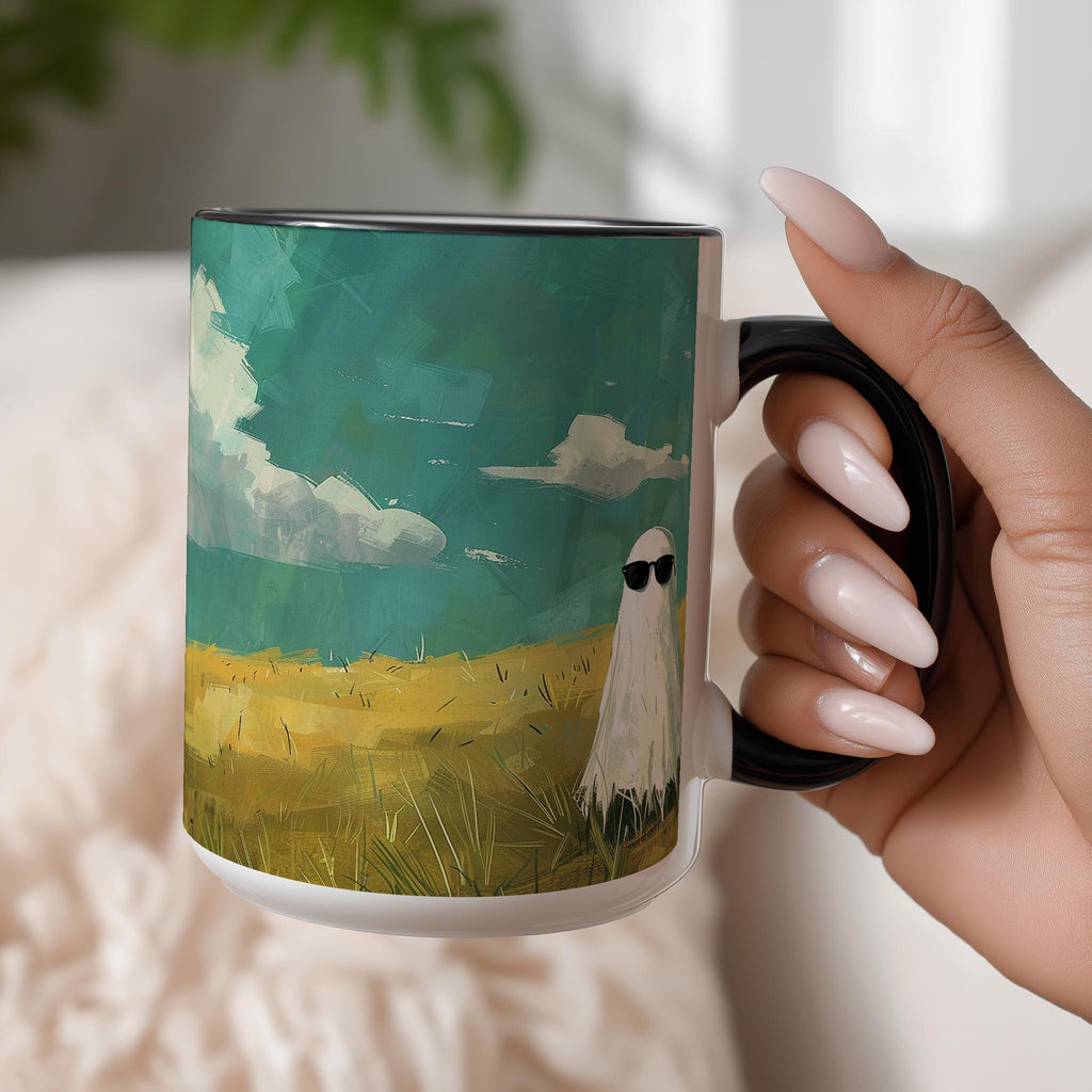 Cool Ghost Guy - Halloween Mug