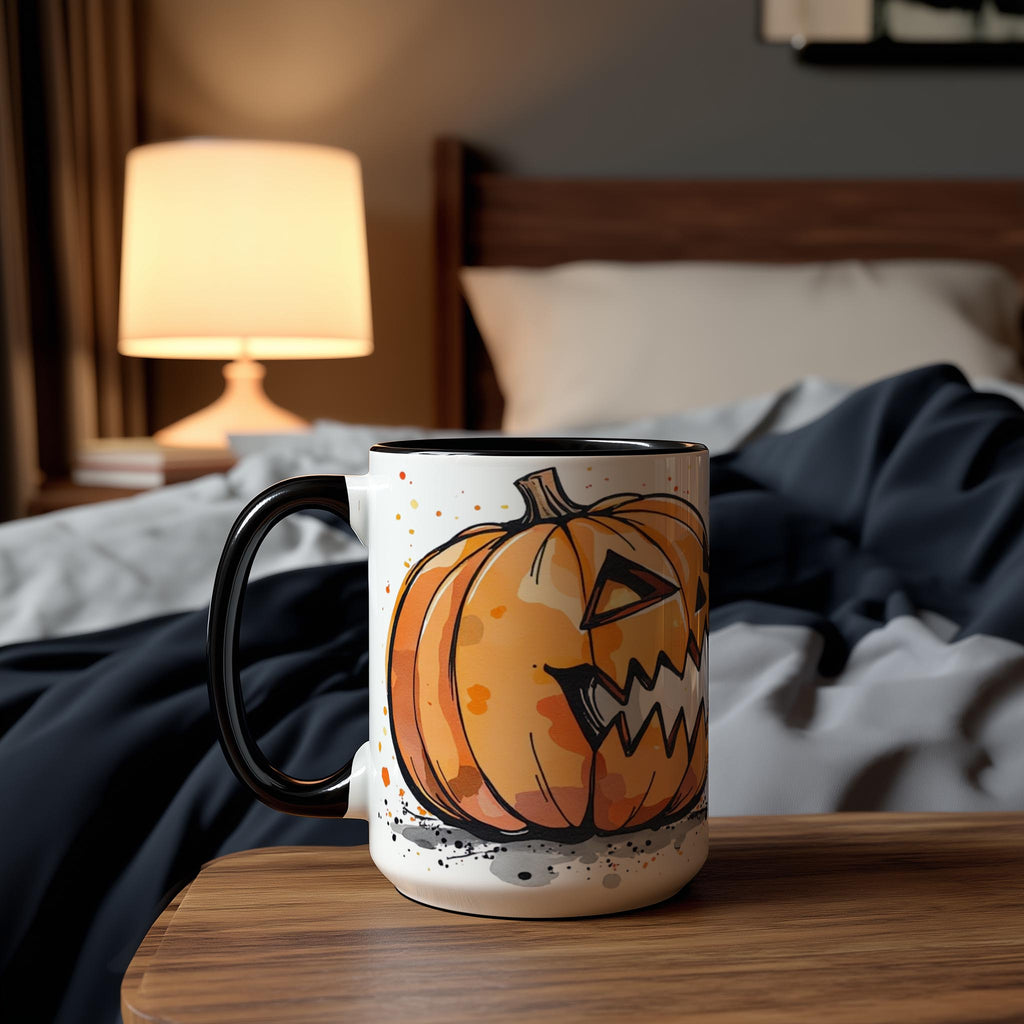 Pumpkin Eating Ghosts - Halloween Mug