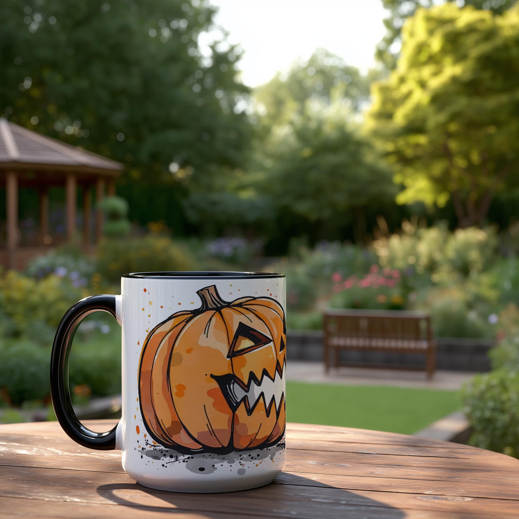 Pumpkin Eating Ghosts - Halloween Mug