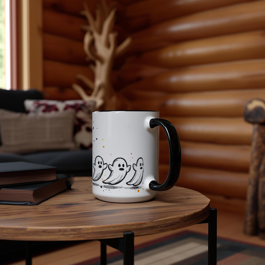 Pumpkin Eating Ghosts - Halloween Mug