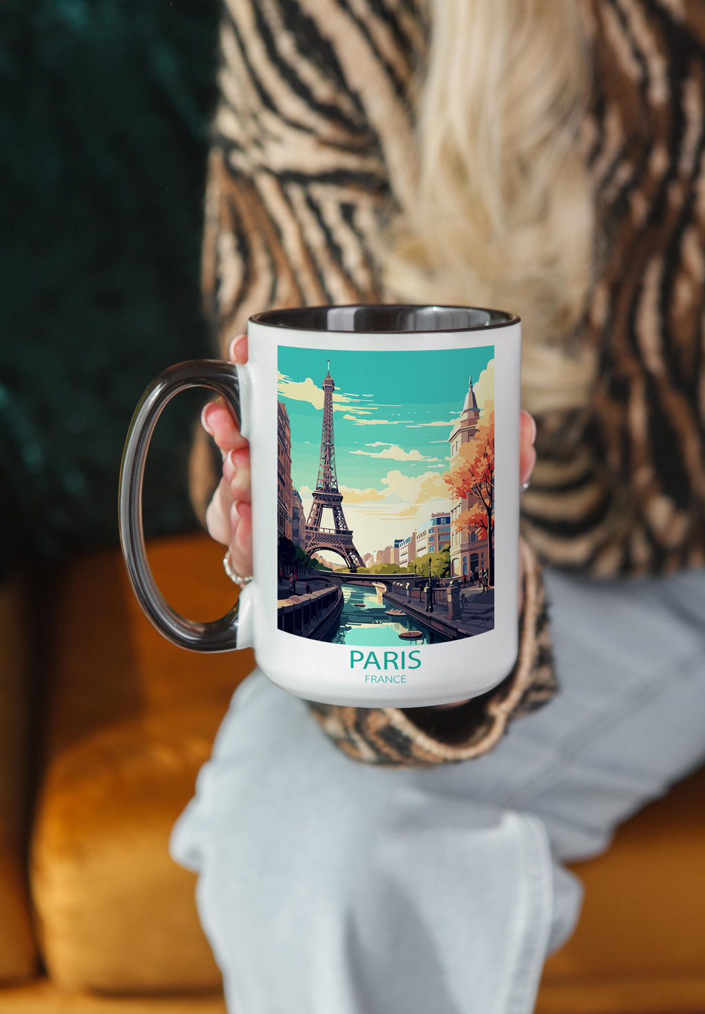 Paris - France - Beautiful Tourist Hotspots Mug