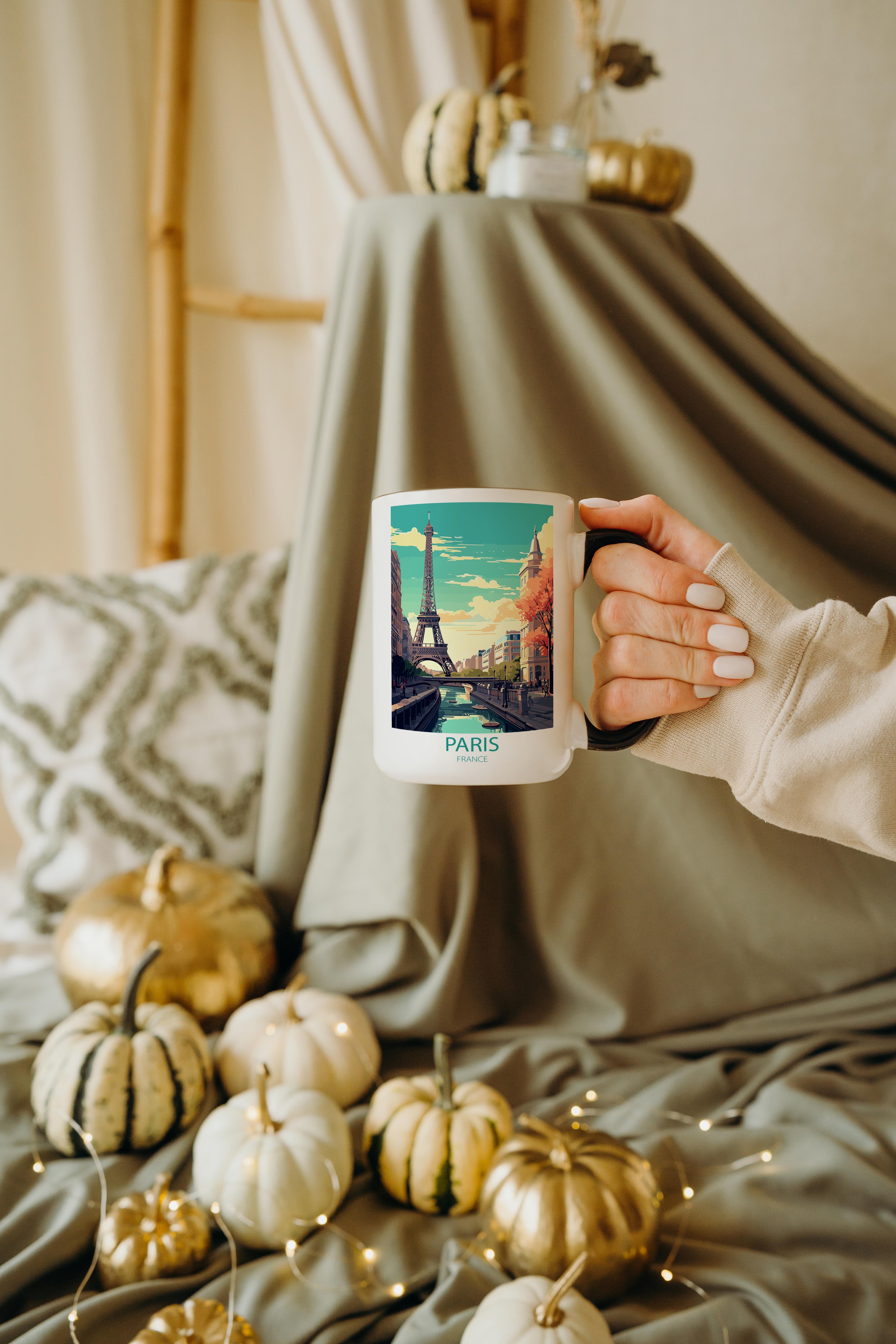 Paris - France - Beautiful Tourist Hotspots Mug