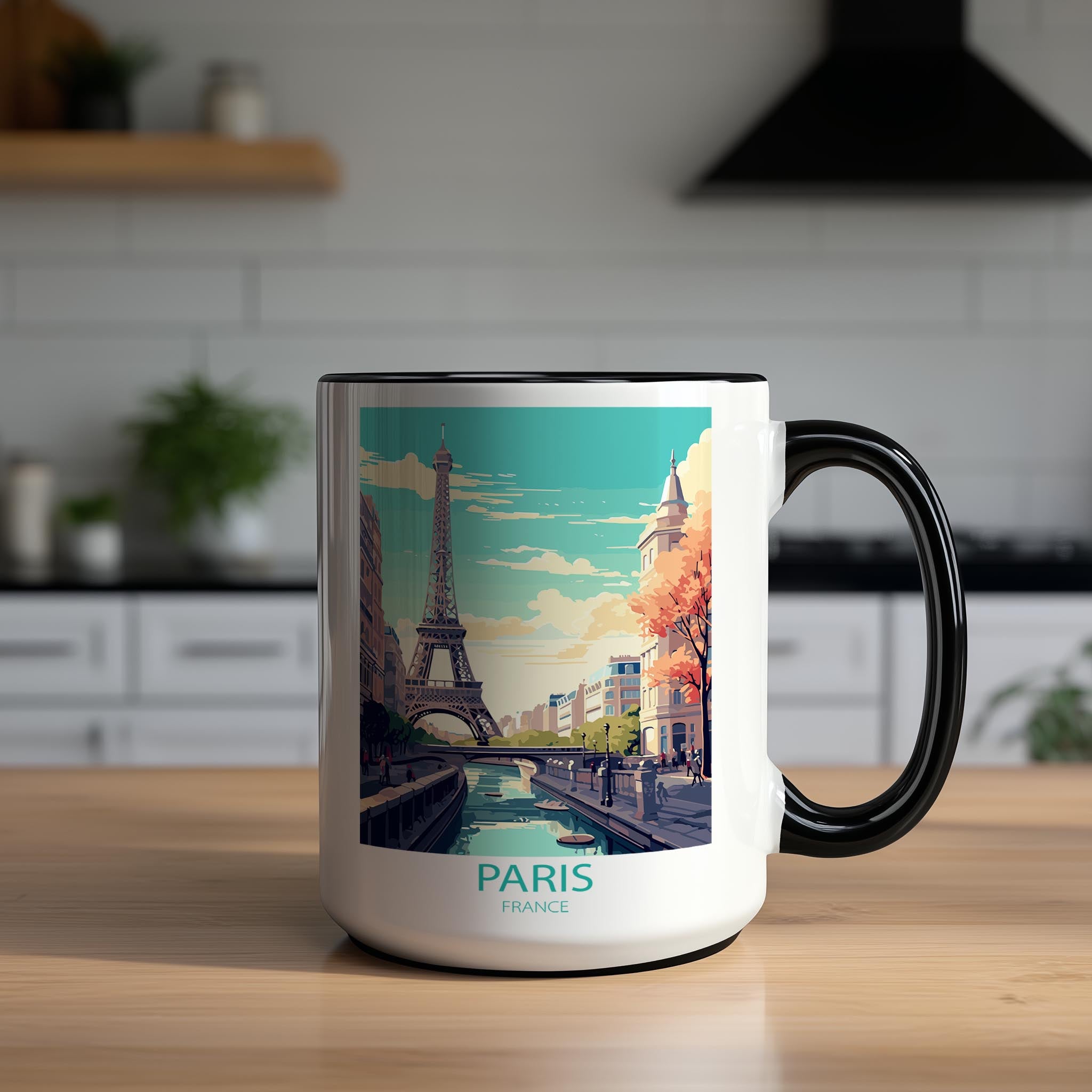 Paris - France - Beautiful Tourist Hotspots Mug