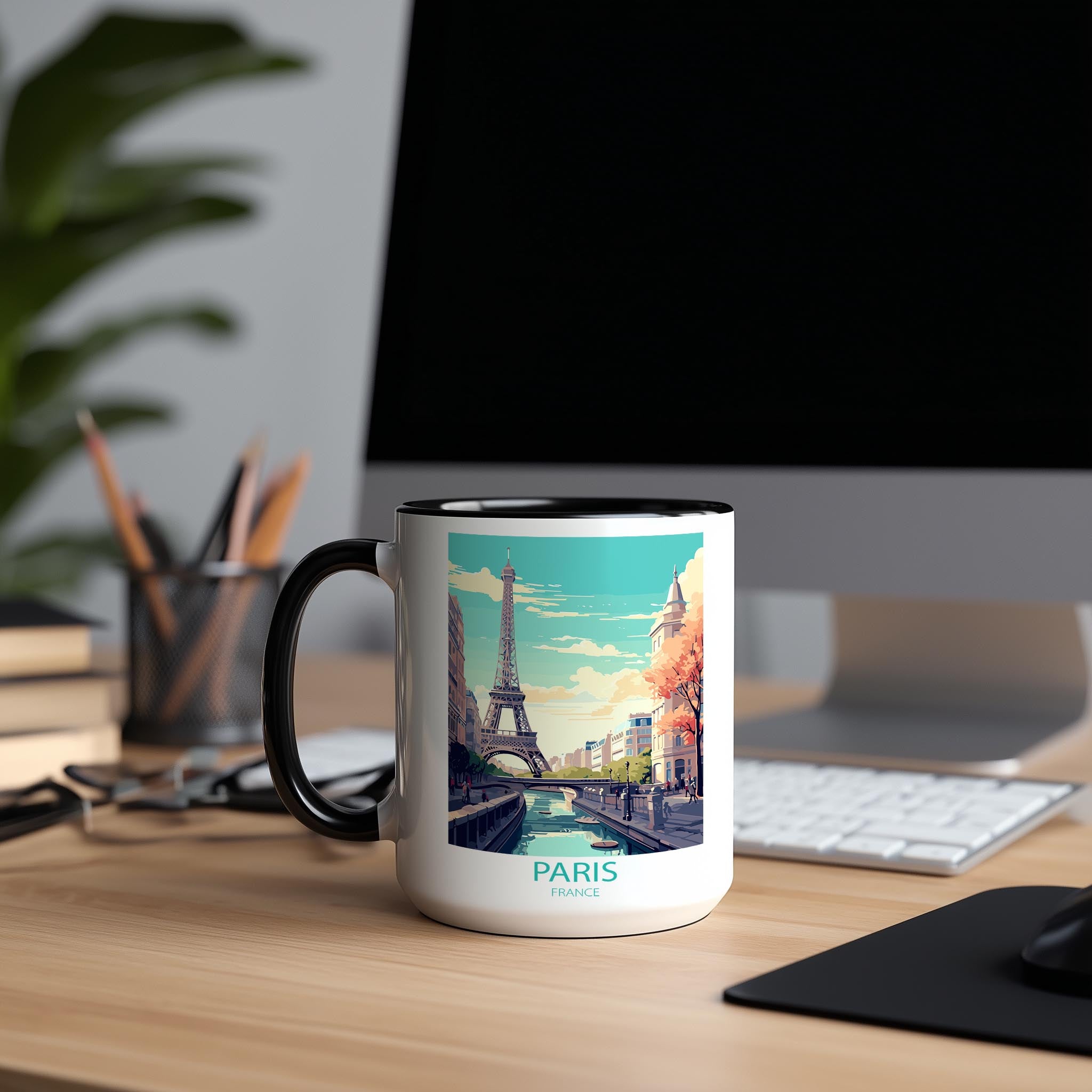 Paris - France - Beautiful Tourist Hotspots Mug