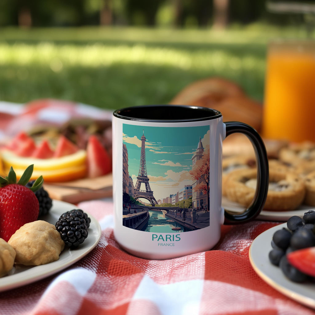 Paris - France - Beautiful Tourist Hotspots Mug