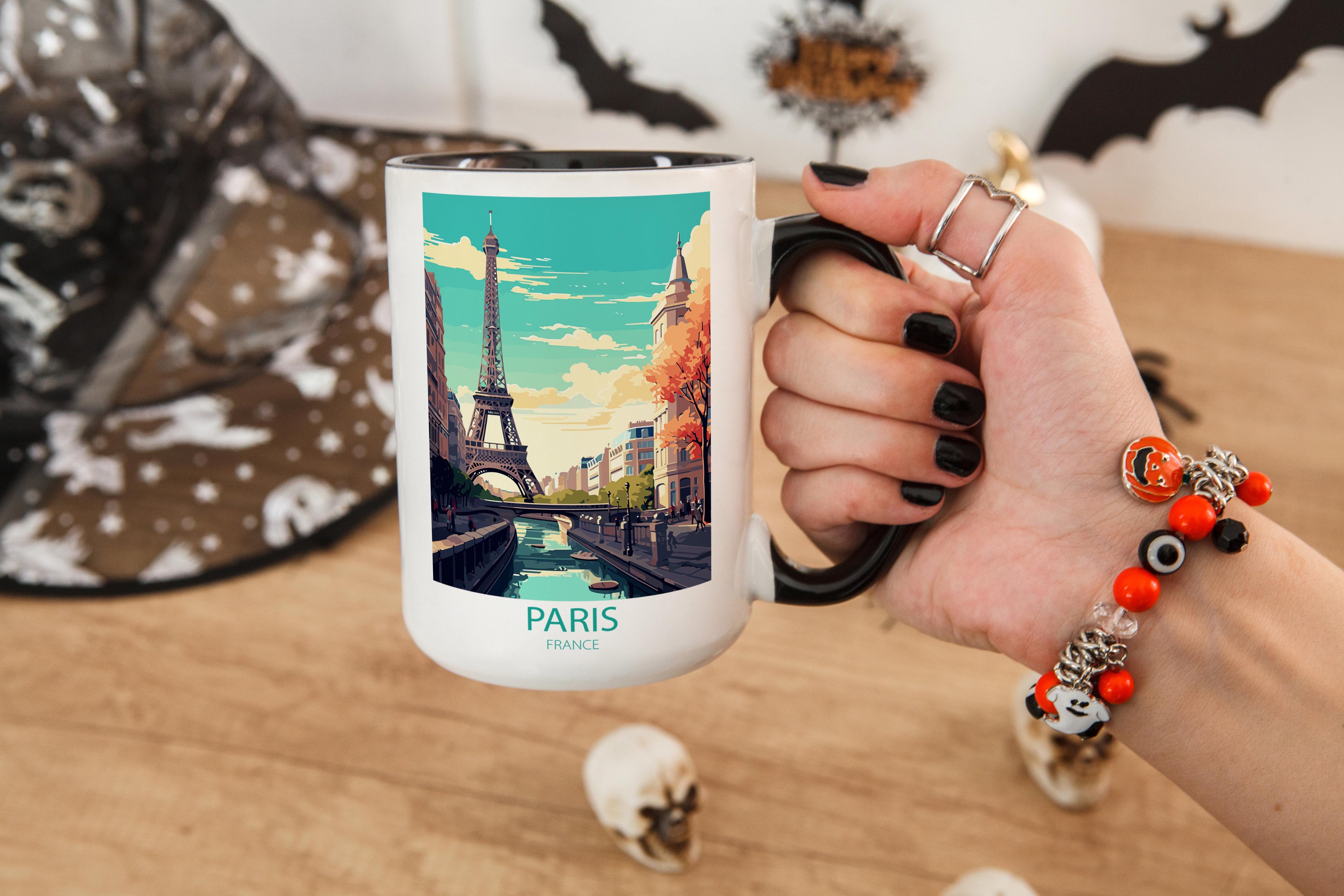 Paris - France - Beautiful Tourist Hotspots Mug