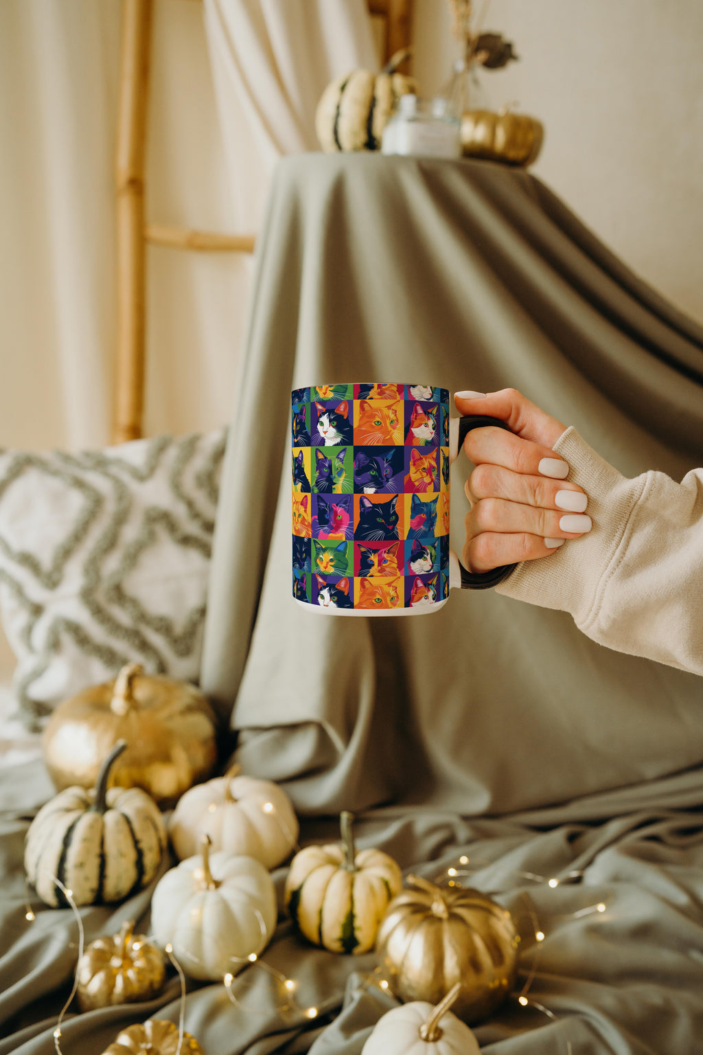 Pop Art Cats - Pet Lovers Mug