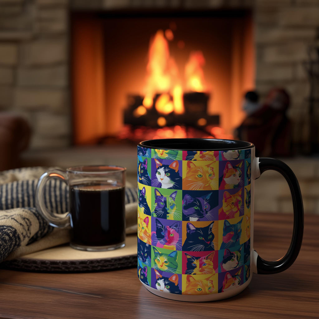 Pop Art Cats - Pet Lovers Mug