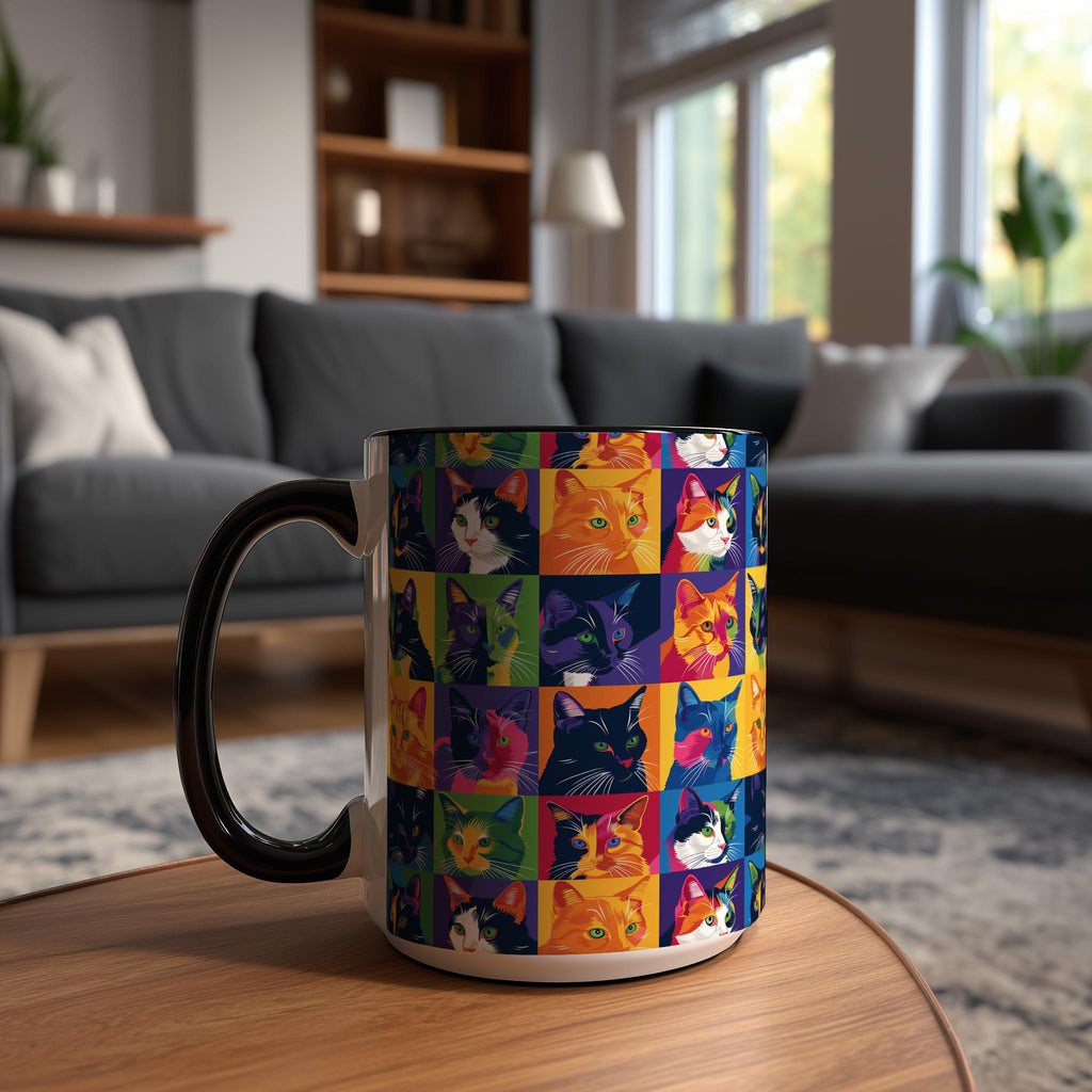 Pop Art Cats - Pet Lovers Mug