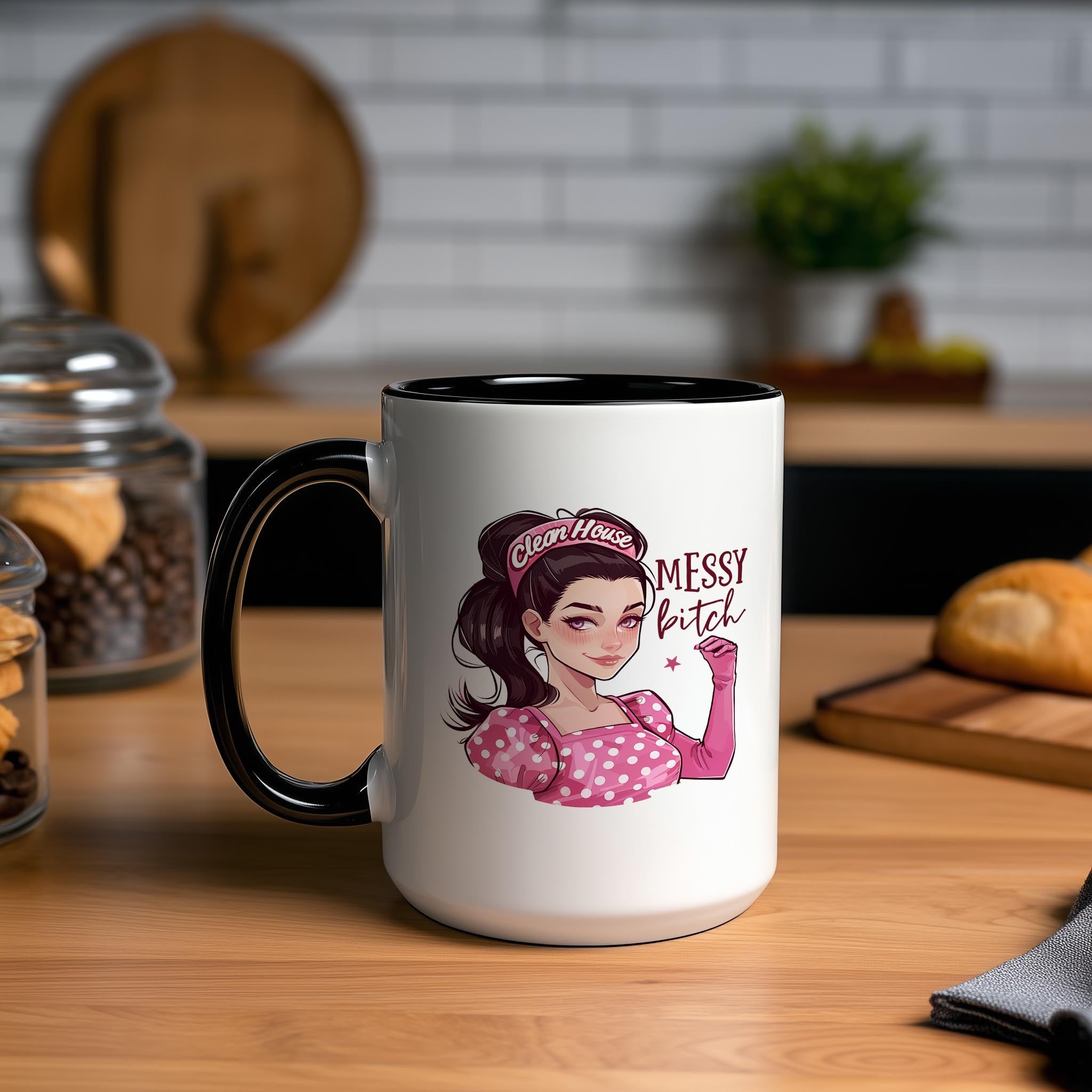 Clean House, Messy Bitch - Adult Humor Mug