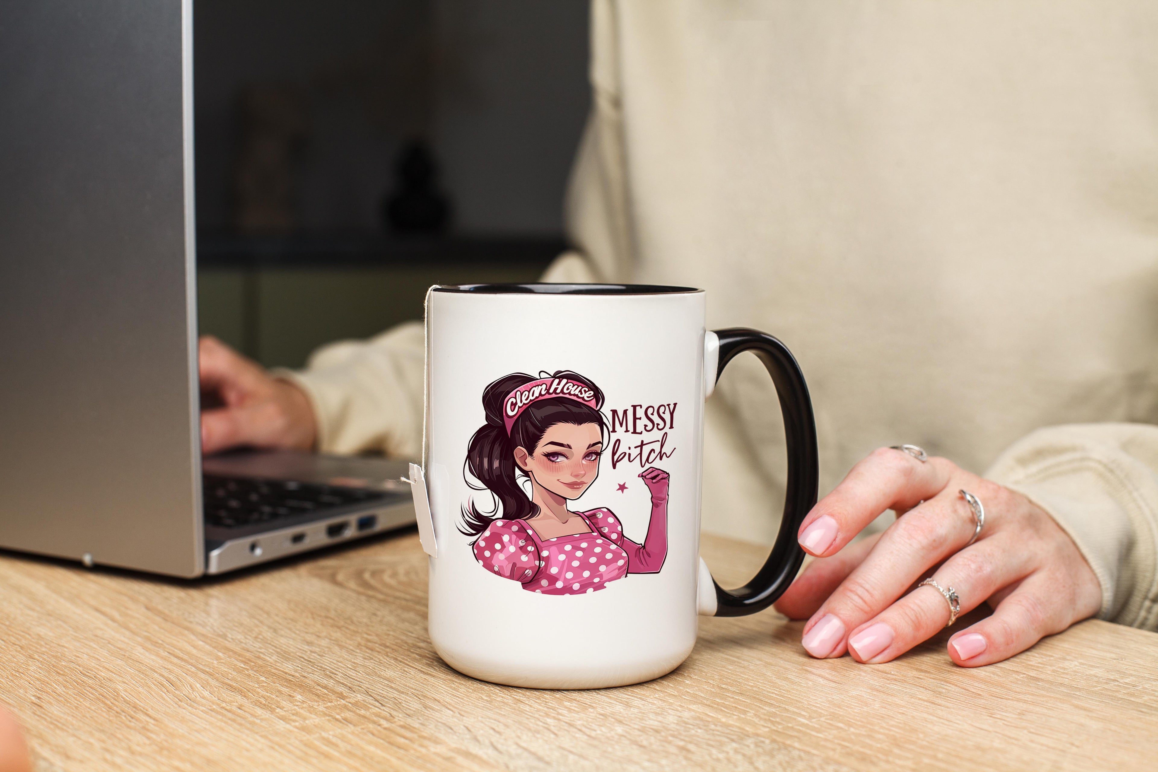 Clean House, Messy Bitch - Adult Humor Mug