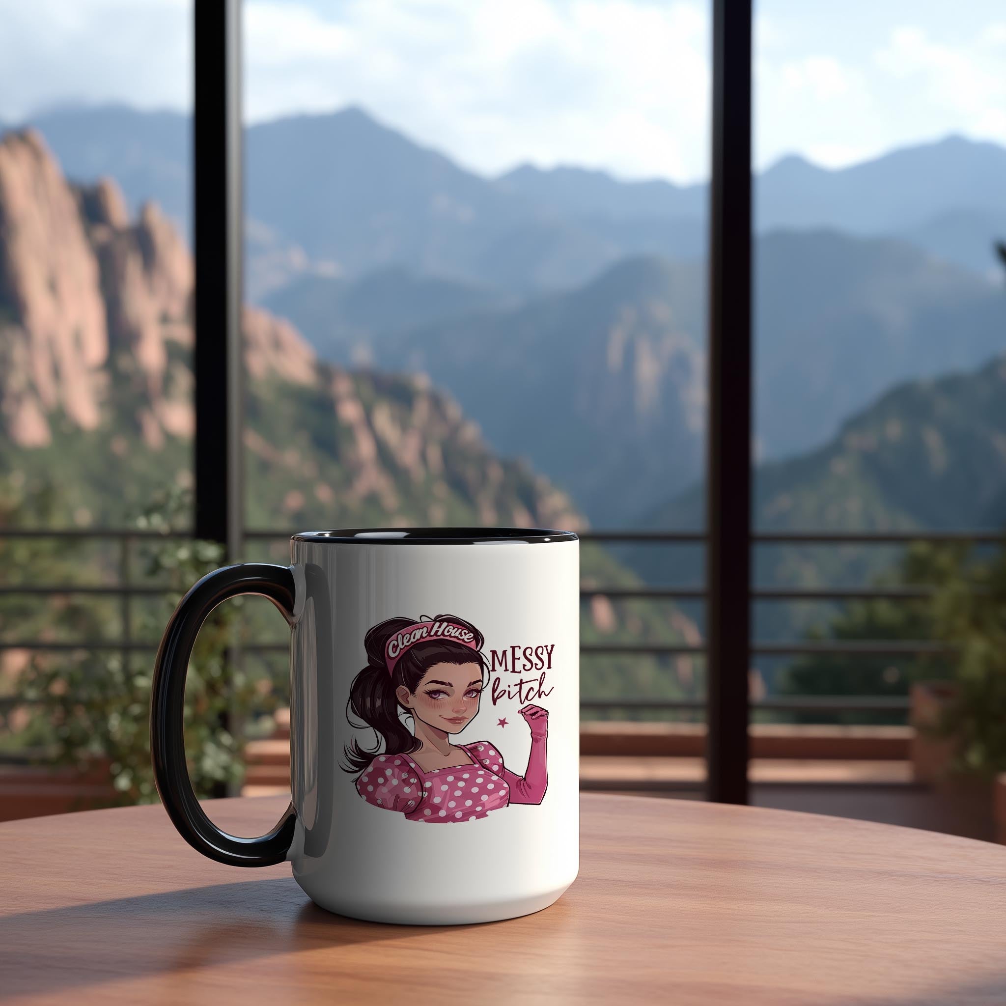 Clean House, Messy Bitch - Adult Humor Mug