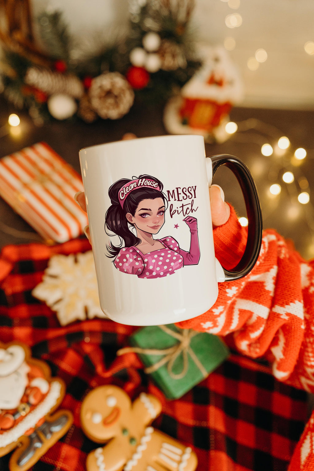 Clean House, Messy Bitch - Adult Humor Mug