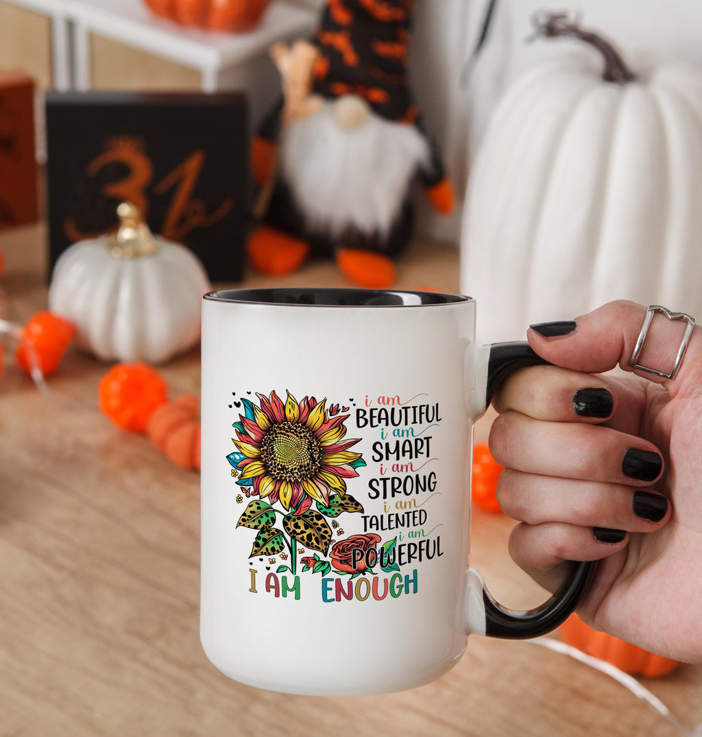 I Am Enough - Affirmation and Motivation Mug