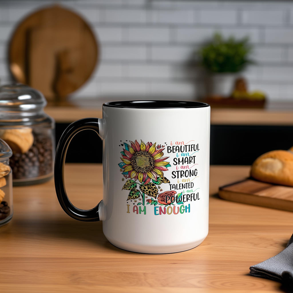 I Am Enough - Affirmation and Motivation Mug