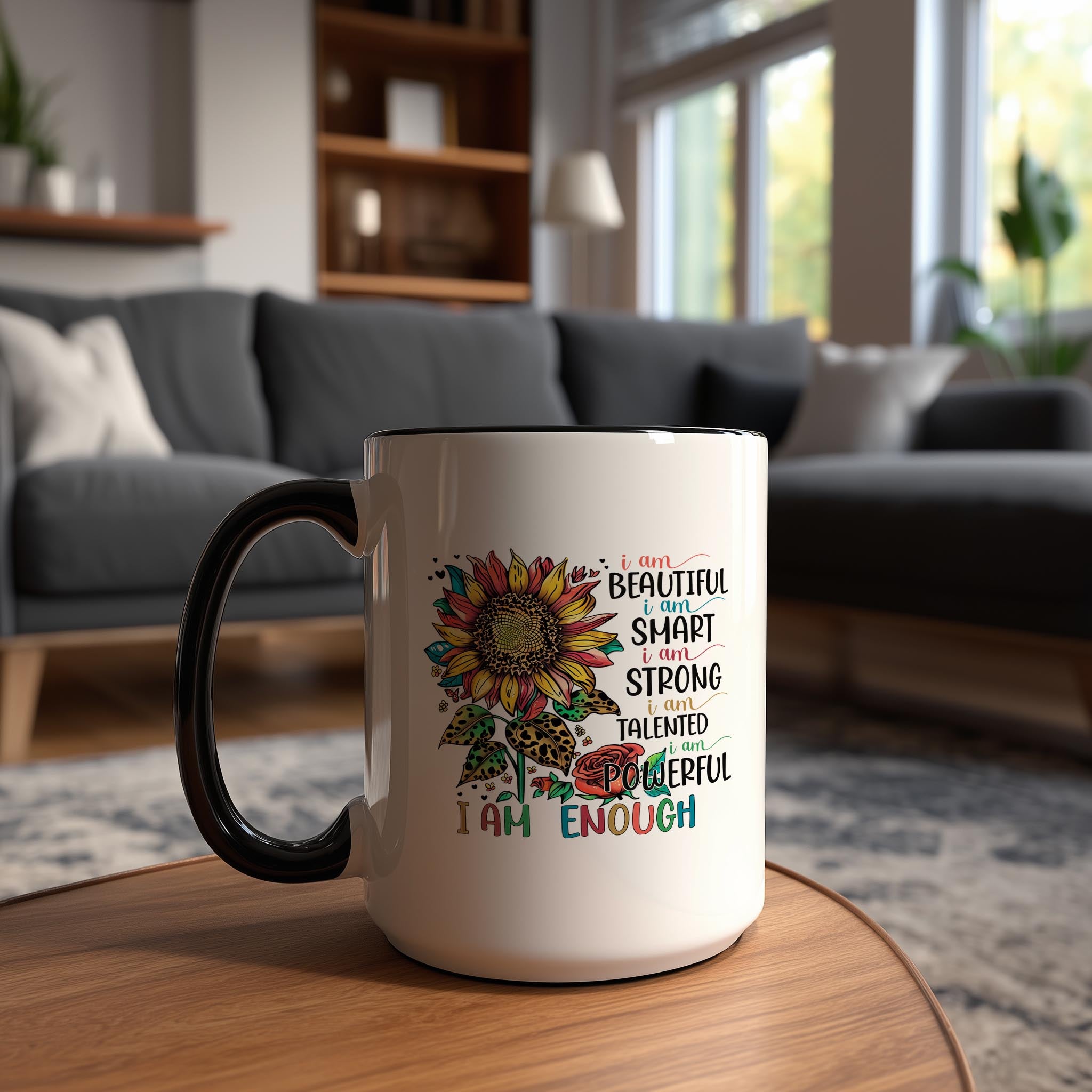 I Am Enough - Affirmation and Motivation Mug