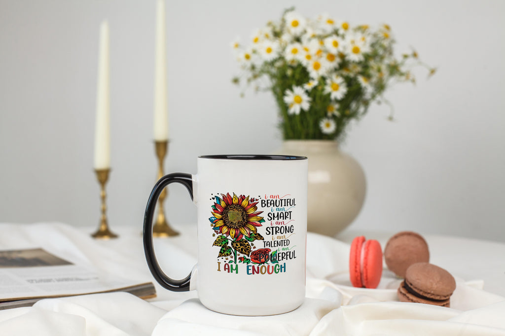 I Am Enough - Affirmation and Motivation Mug
