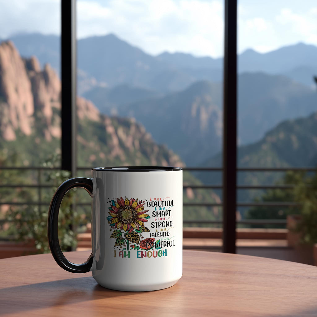 I Am Enough - Affirmation and Motivation Mug