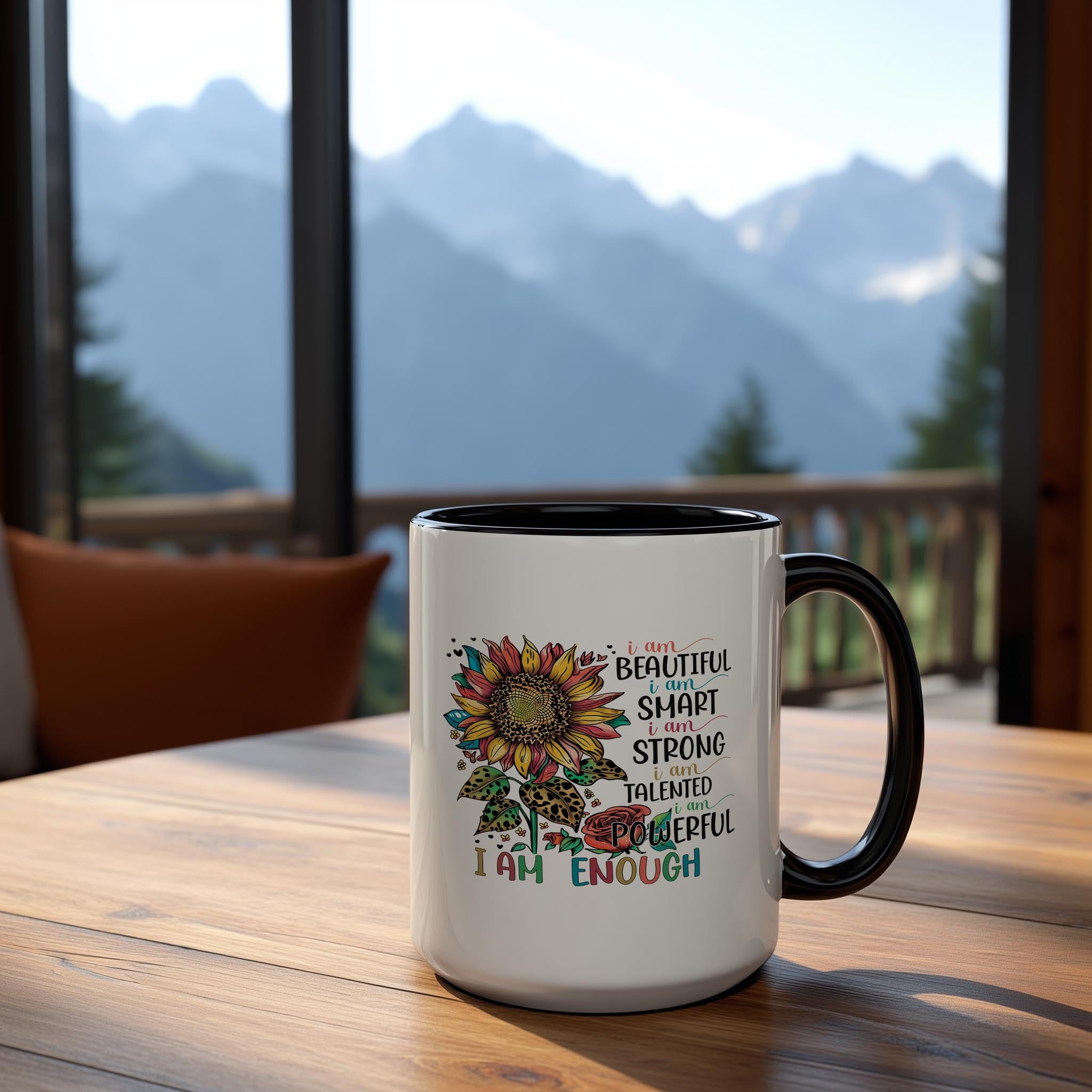 I Am Enough - Affirmation and Motivation Mug