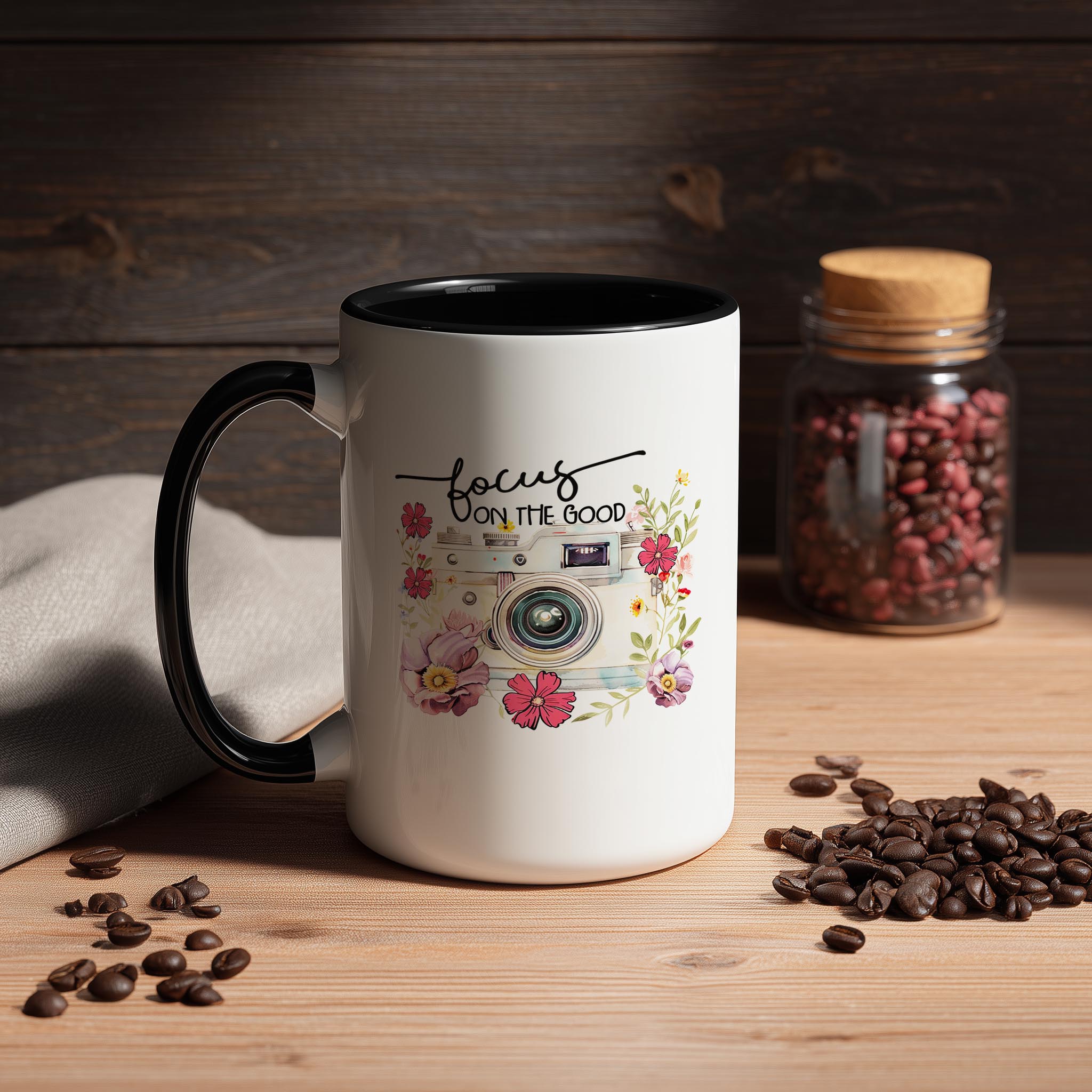 Focus on the Good - Affirmation and Motivation Mug