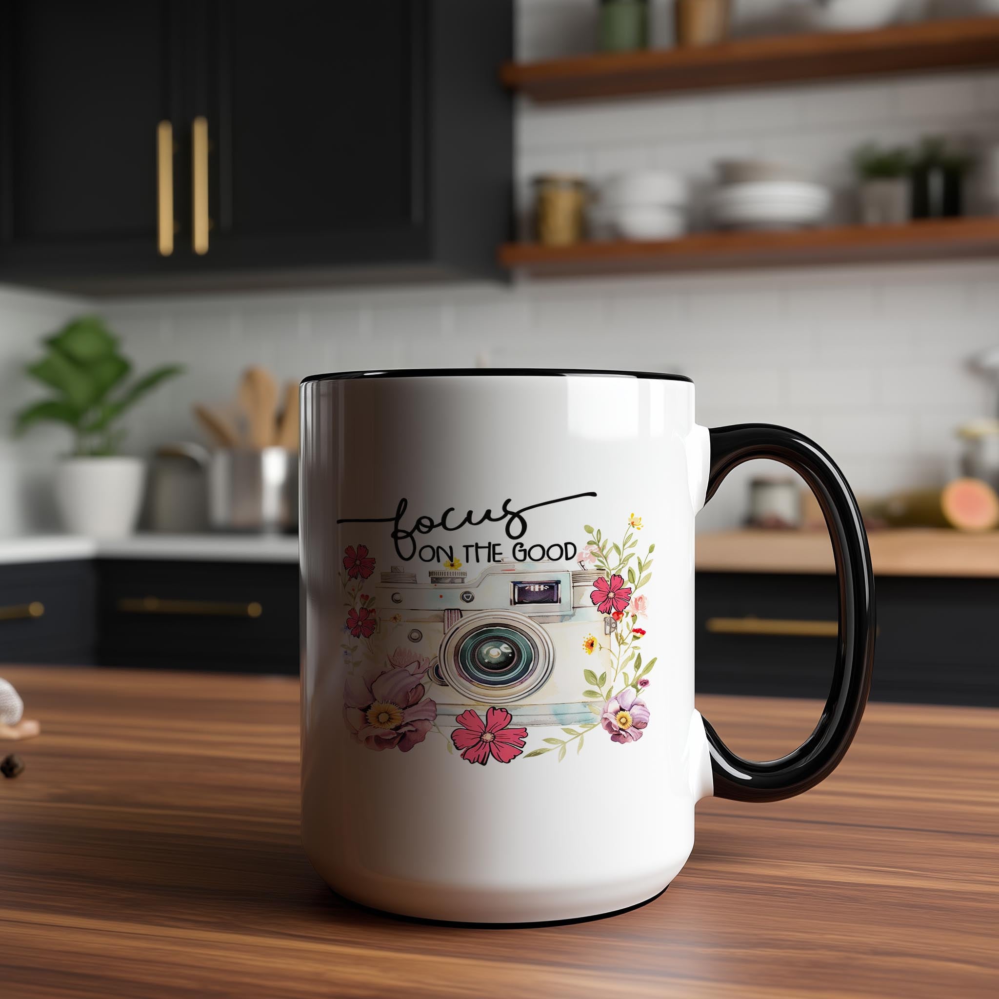 Focus on the Good - Affirmation and Motivation Mug