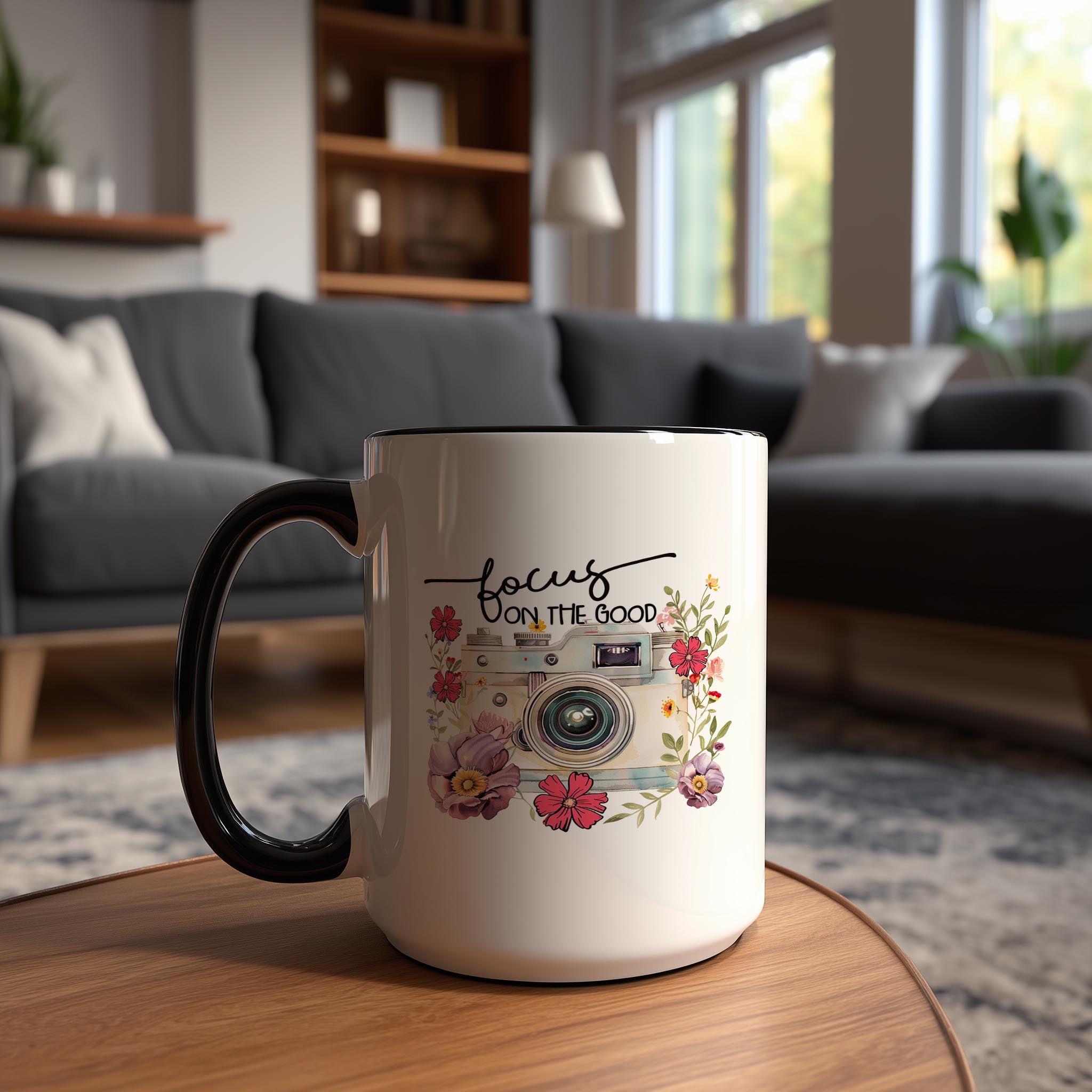 Focus on the Good - Affirmation and Motivation Mug