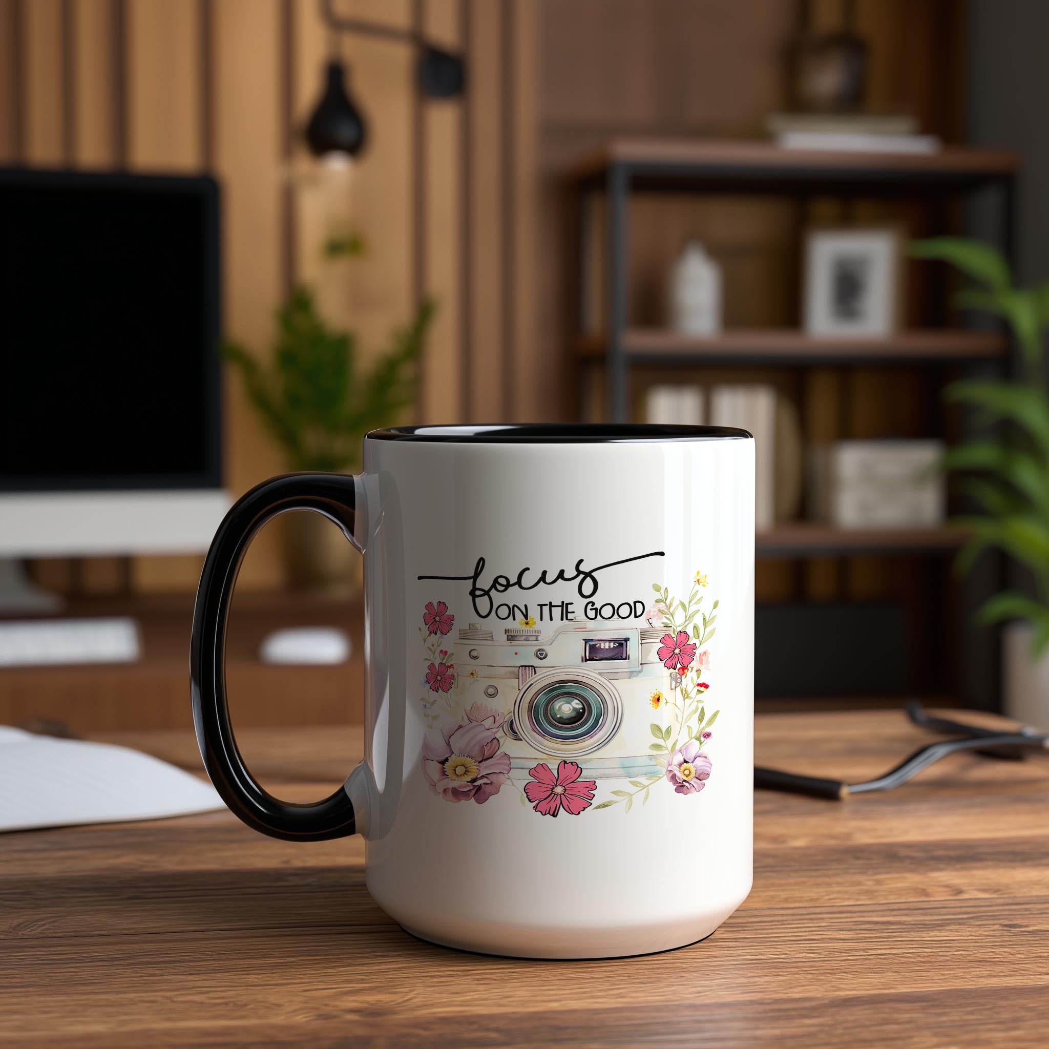 Focus on the Good - Affirmation and Motivation Mug