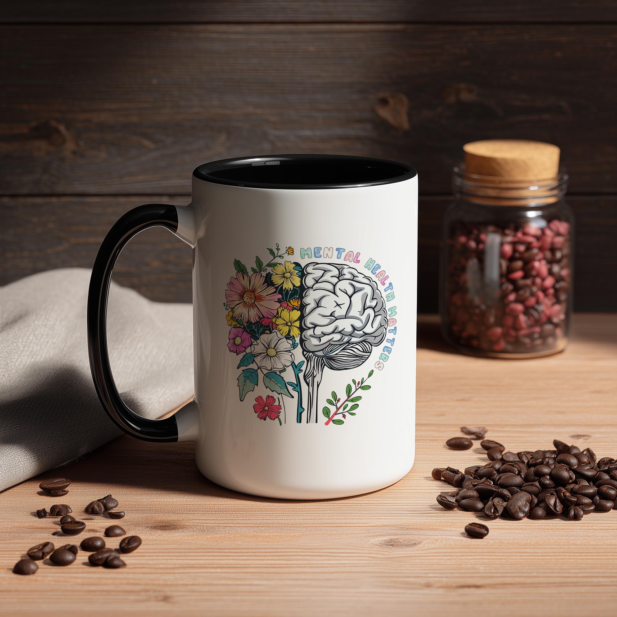 Mental Health Matters - Health and Wellbeing Mug