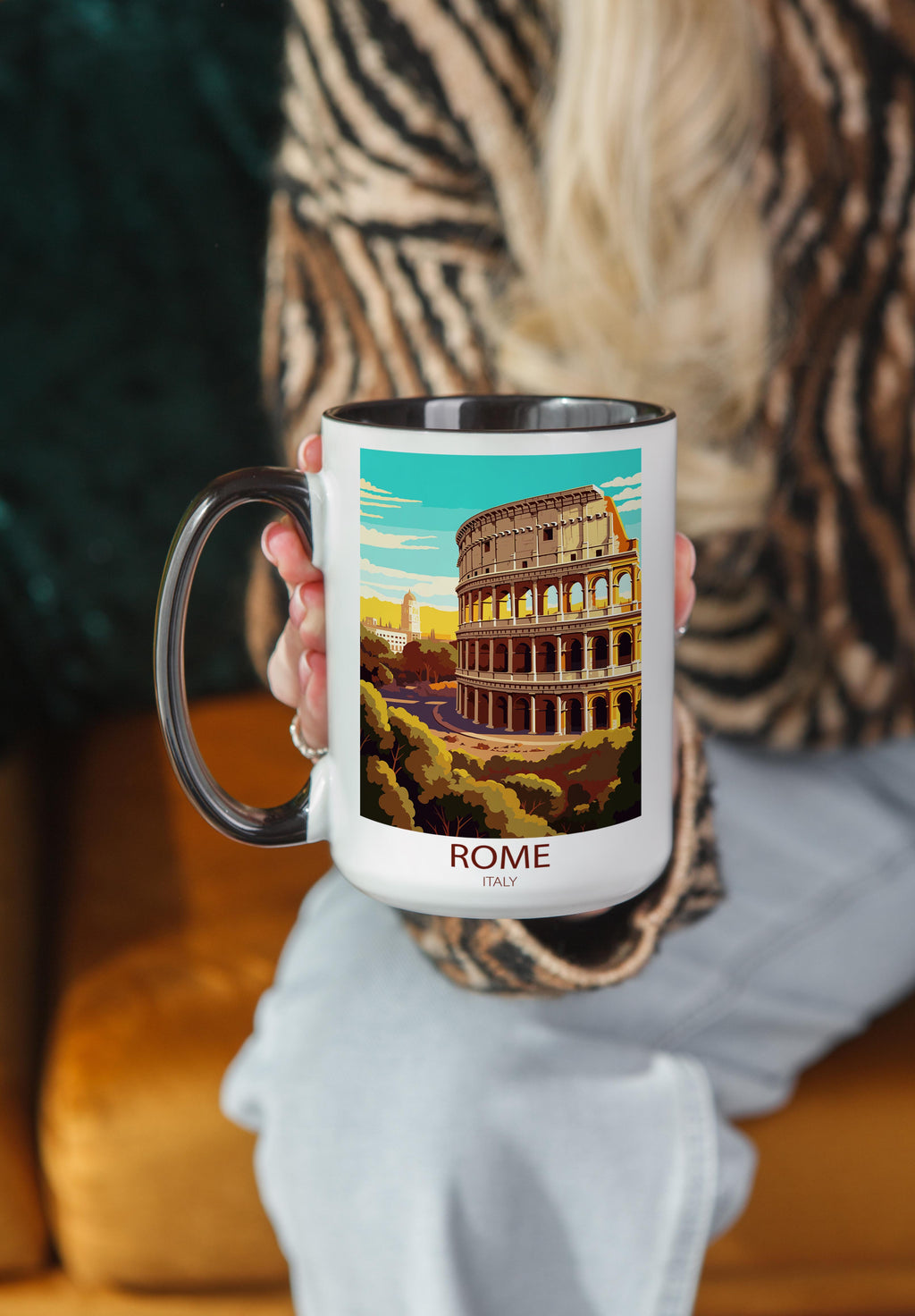 Rome - Italy - Beautiful Tourist Hotspots Mug