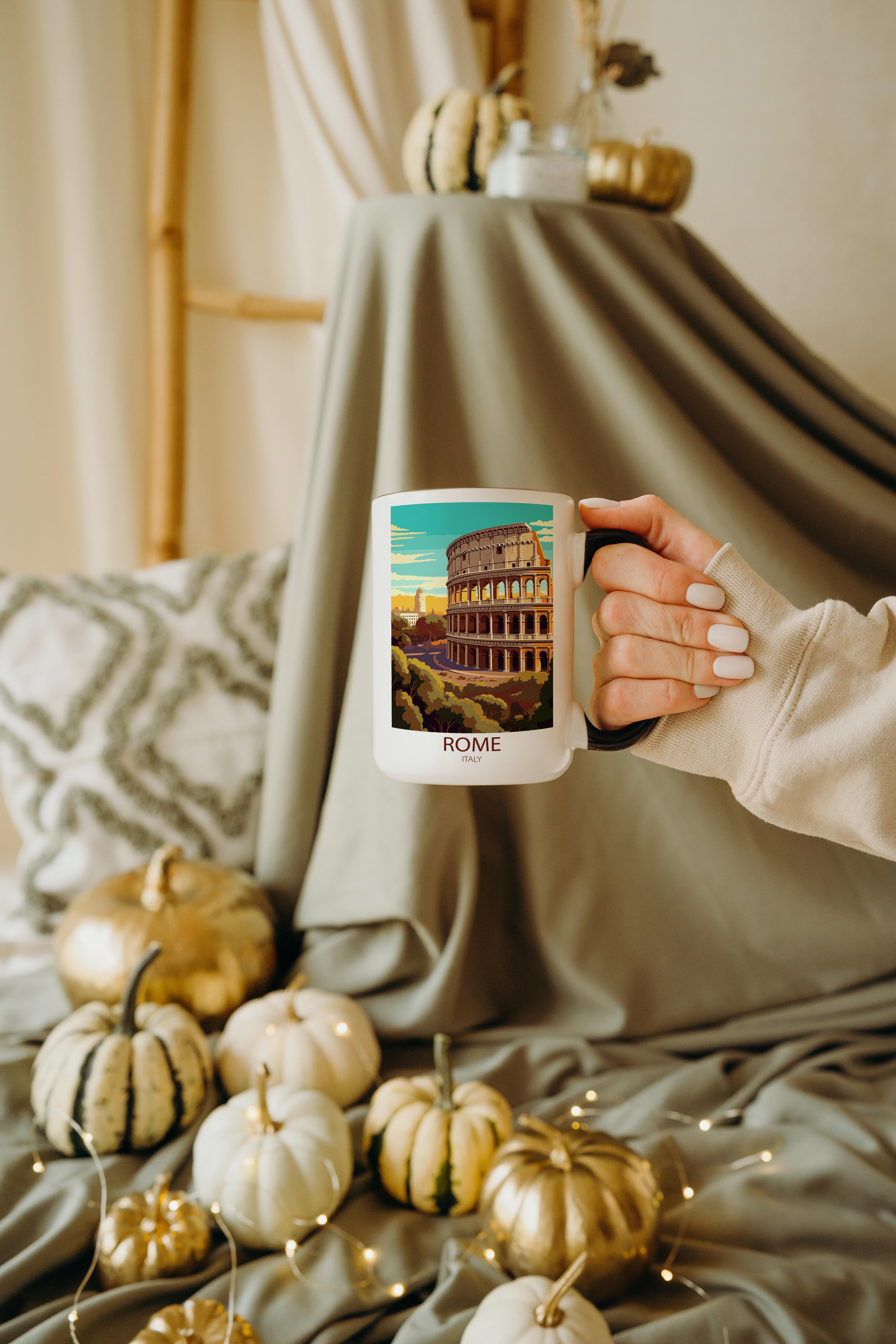 Rome - Italy - Beautiful Tourist Hotspots Mug