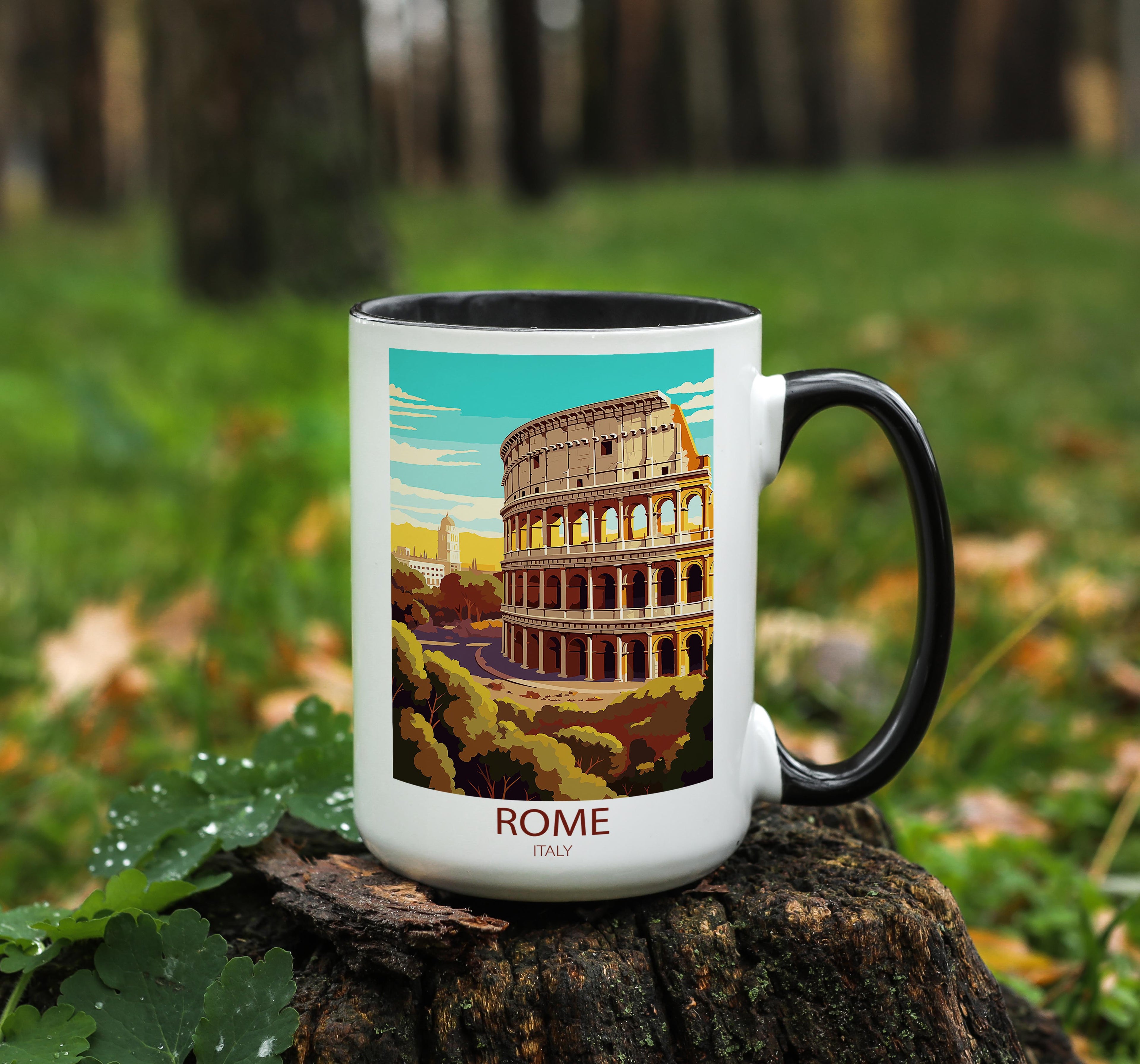 Rome - Italy - Beautiful Tourist Hotspots Mug