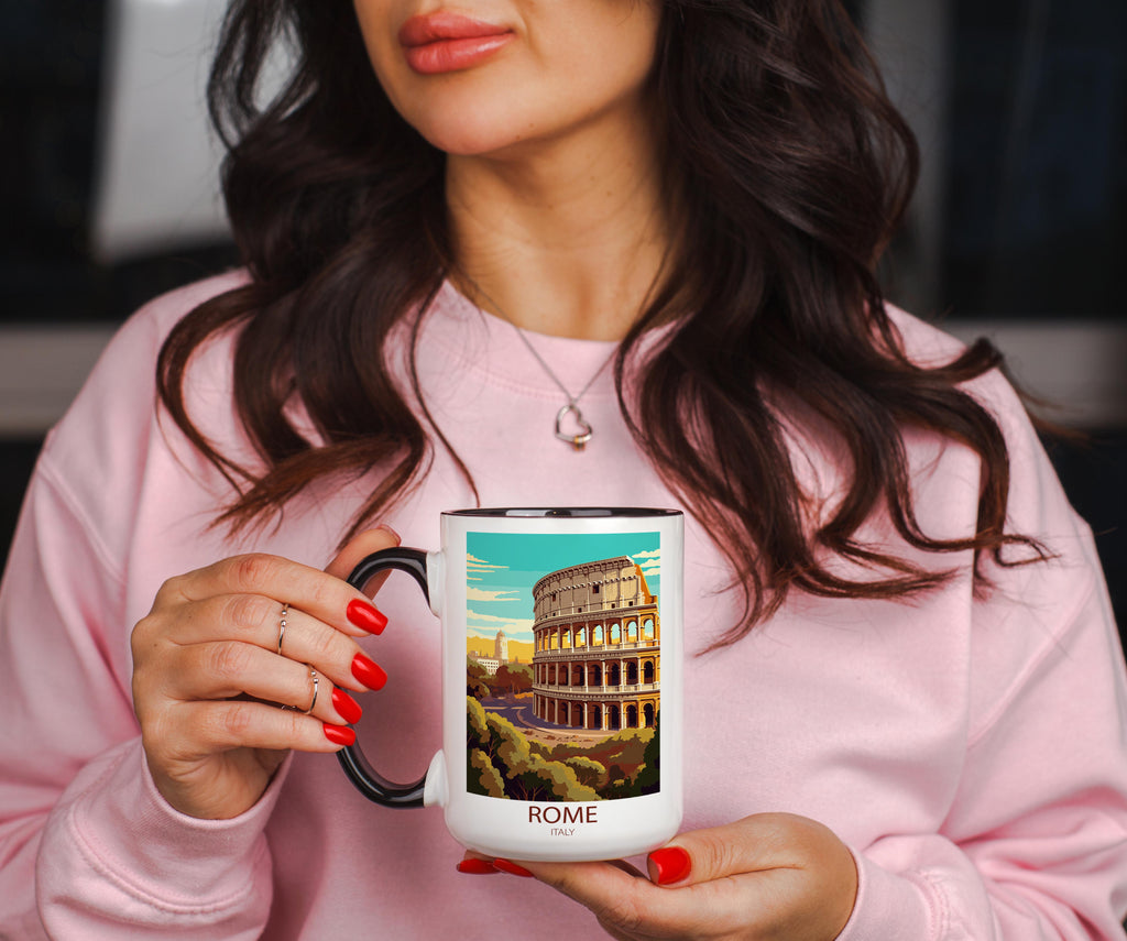 Rome - Italy - Beautiful Tourist Hotspots Mug