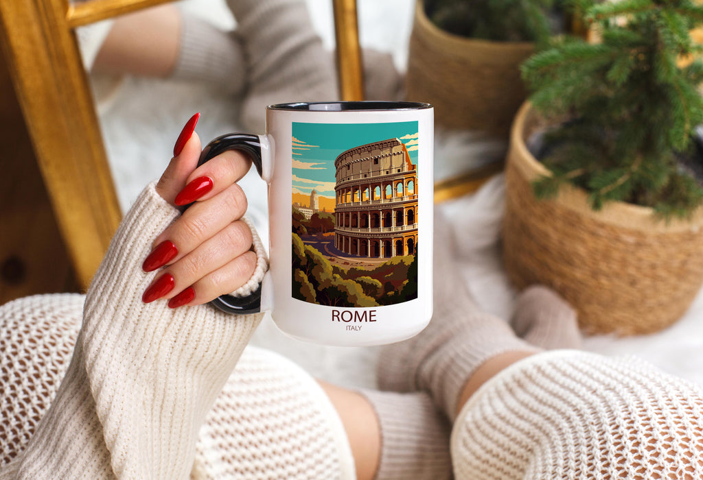 Rome - Italy - Beautiful Tourist Hotspots Mug