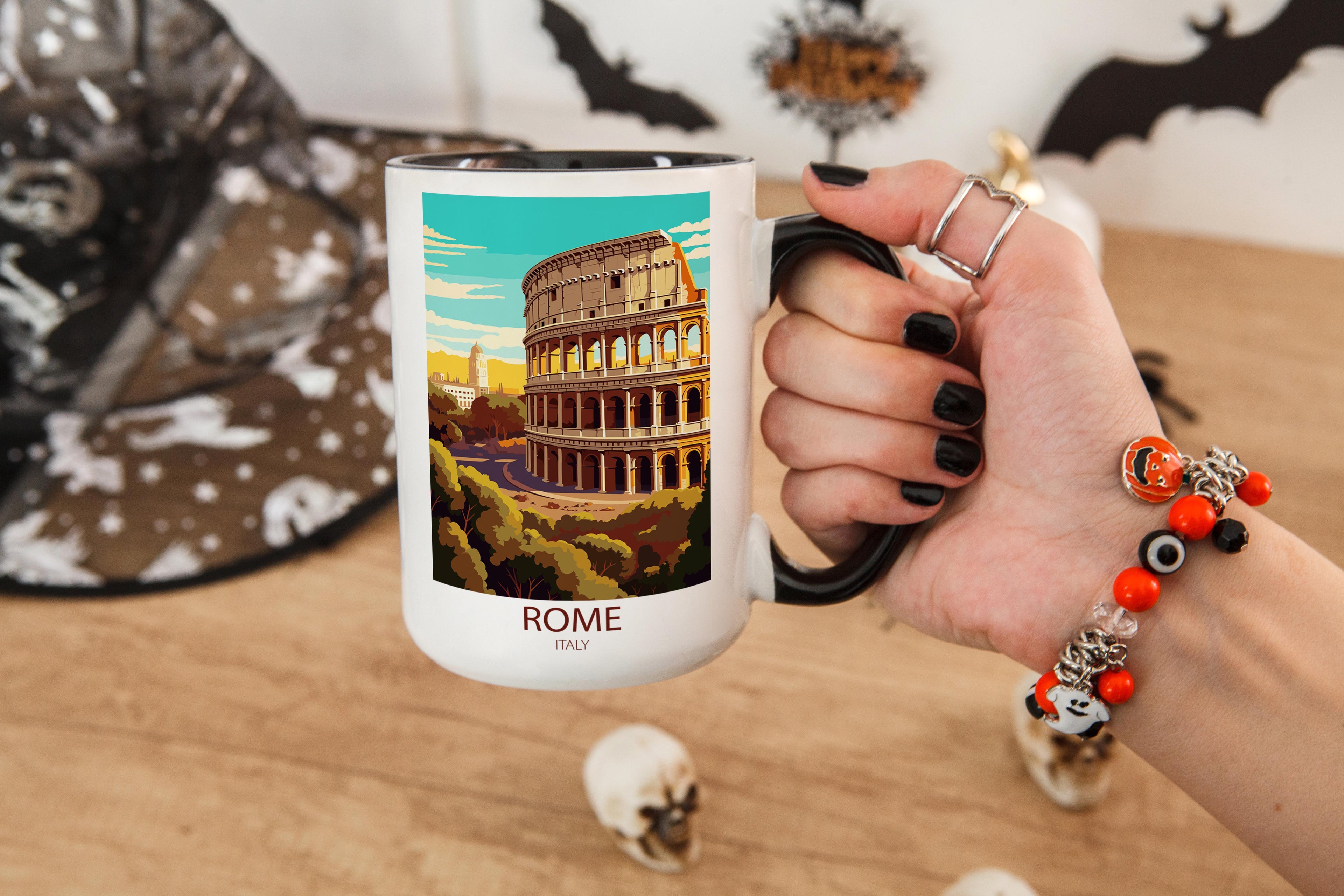 Rome - Italy - Beautiful Tourist Hotspots Mug