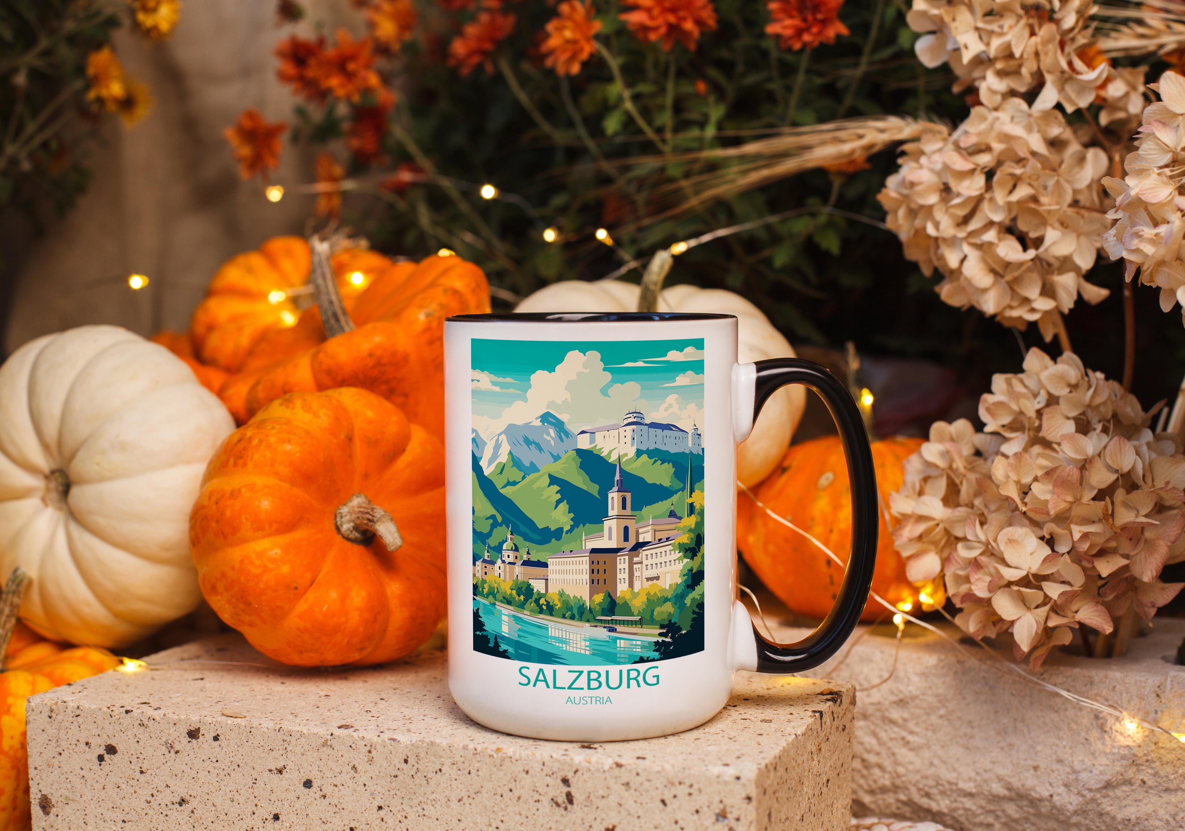 Salzburg - Austria - Beautiful Tourist Hotspots Mug