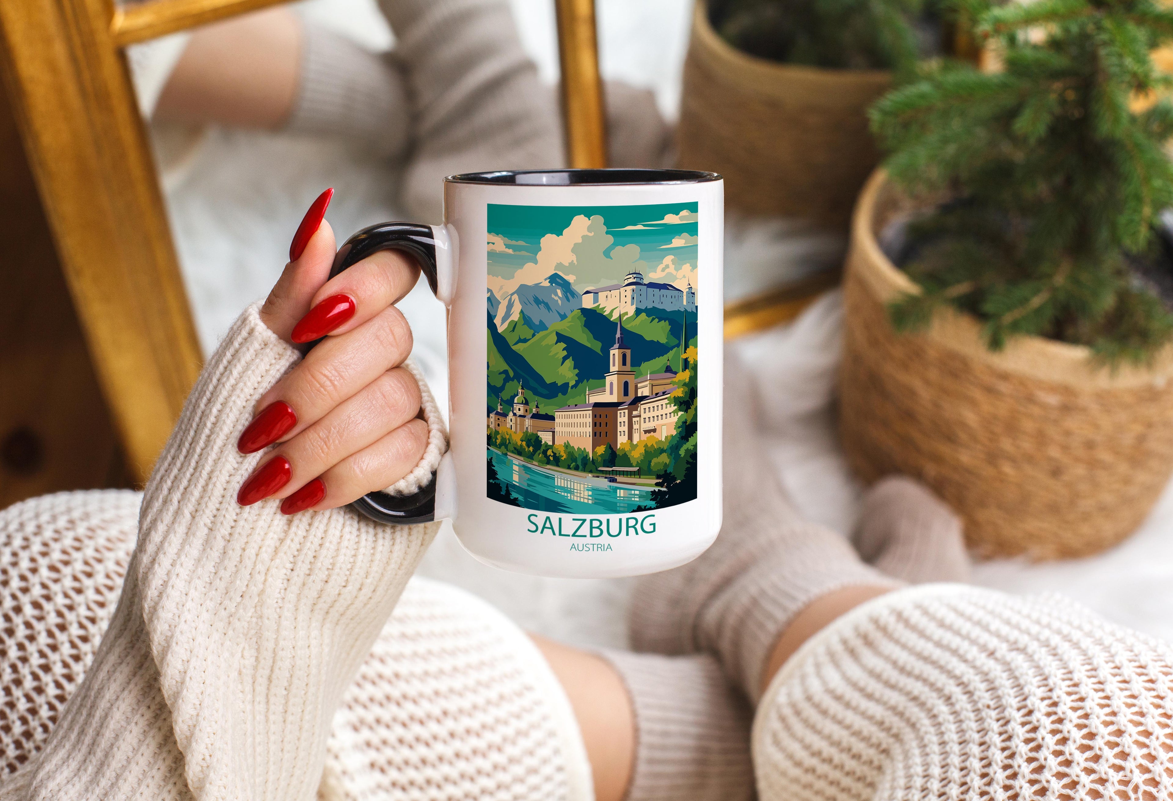 Salzburg - Austria - Beautiful Tourist Hotspots Mug