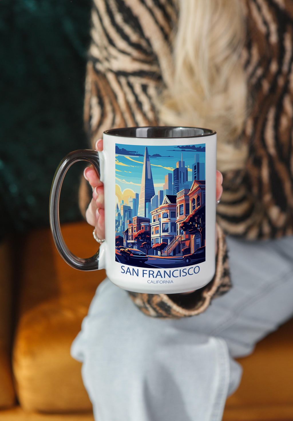 San Francisco - California - Beautiful Tourist Hotspots Mug